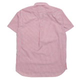 Ringo Embroidered Vacation Shirt - Red Stripes
