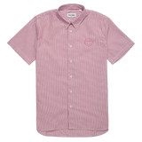 Ringo Embroidered Vacation Shirt - Red Stripes