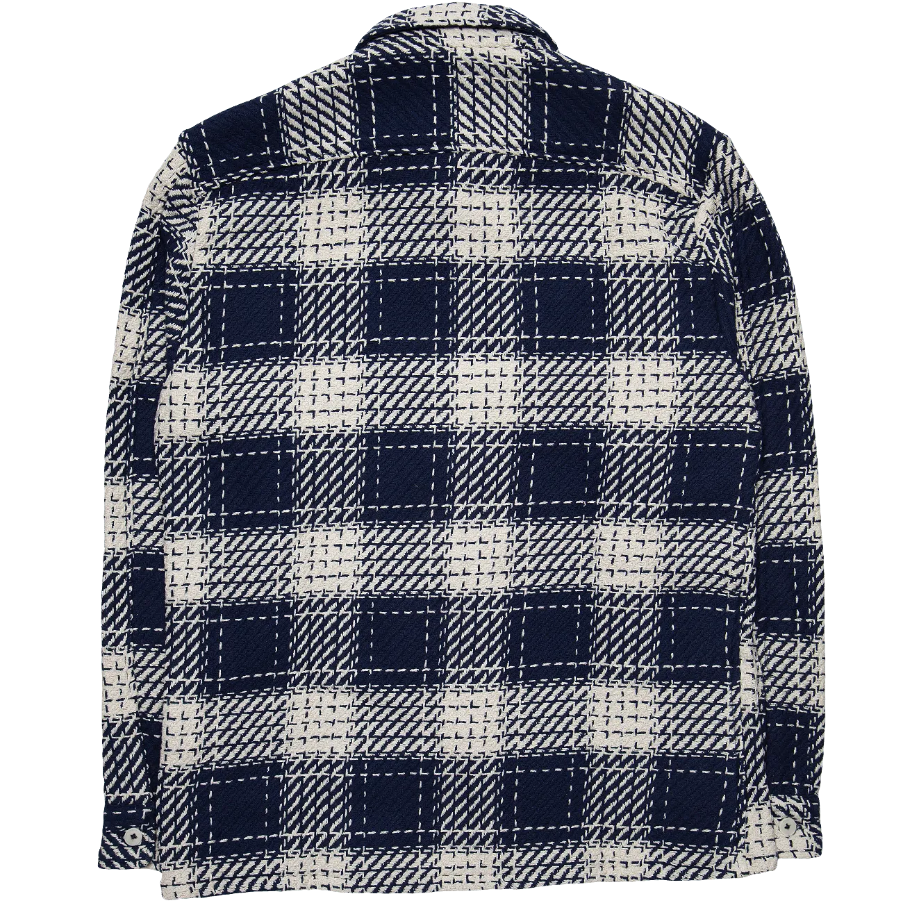 Whiting Woven Shirt - Marine Beatnik