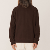 Schrank Raglan Crewneck Sweater - Brown