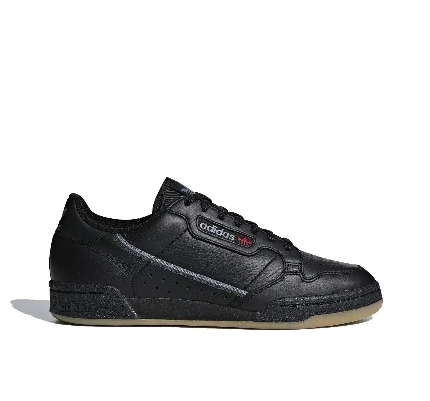 All black adidas continental discount