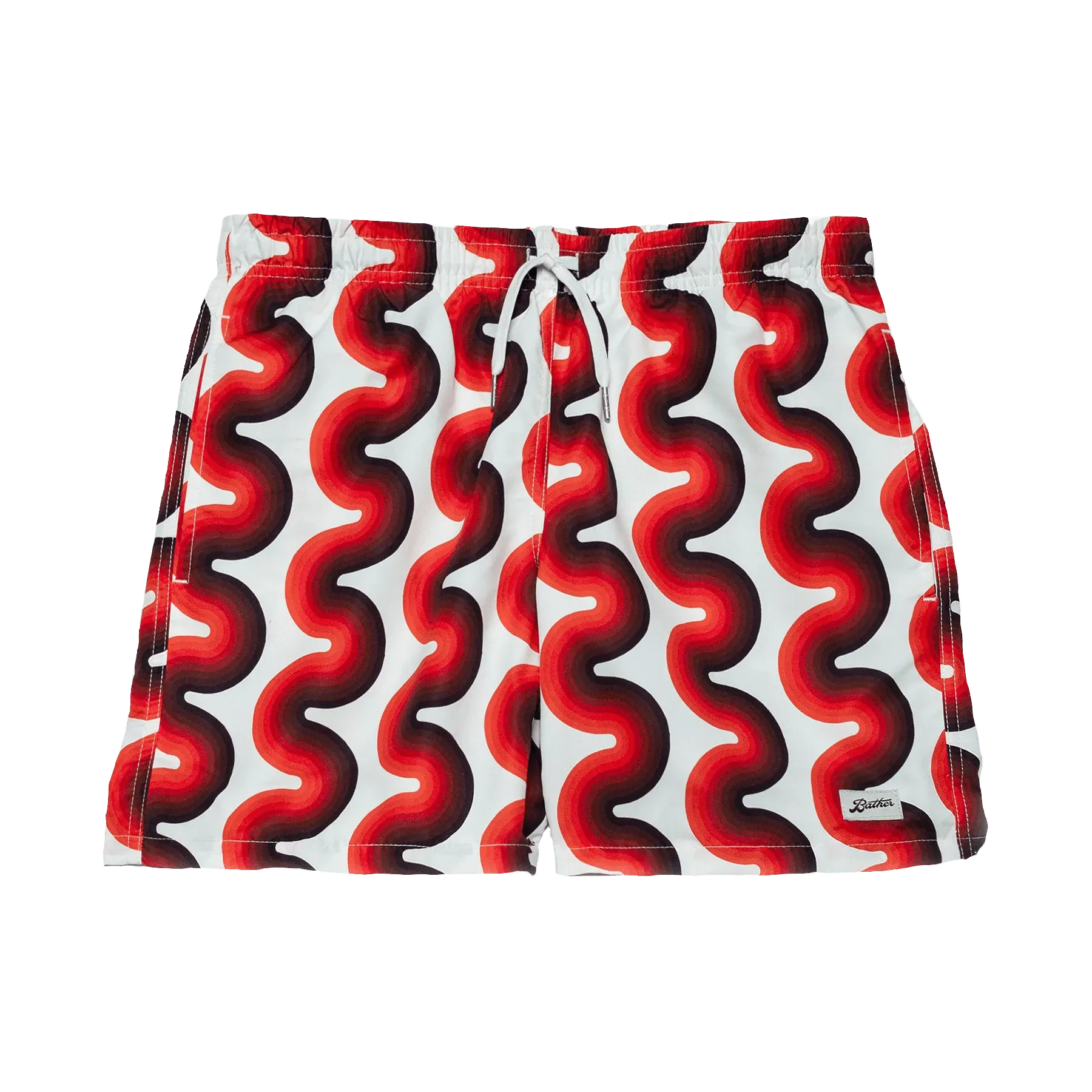 Swim Trunks - Orange Ripple
