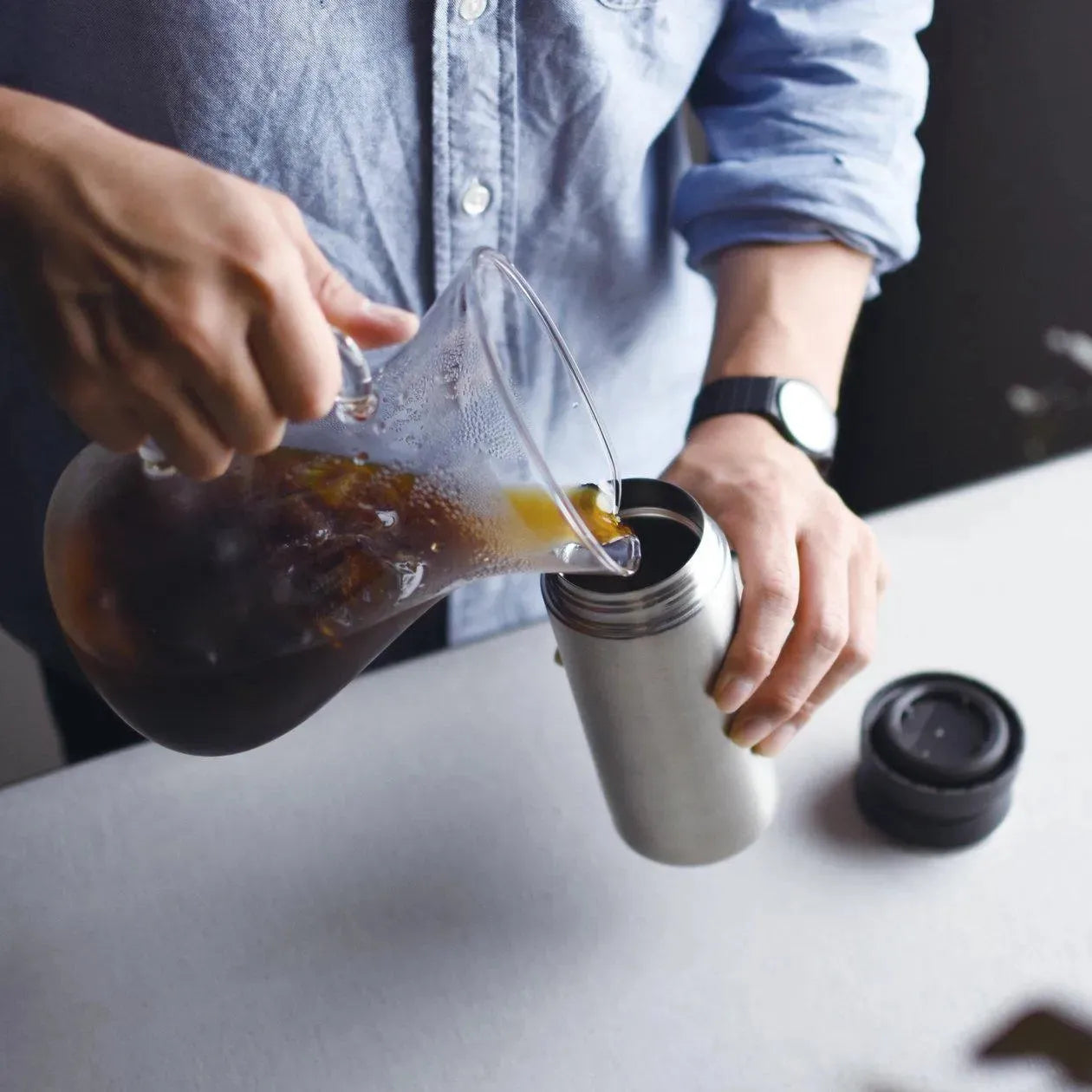 350ml Travel Tumbler - Black