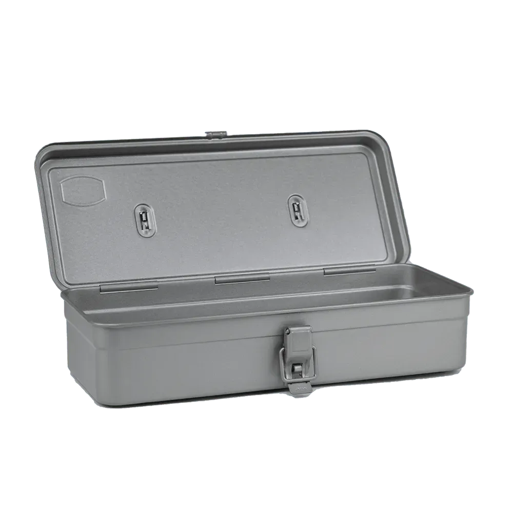 T-320 Flat Top Tool Box - Silver