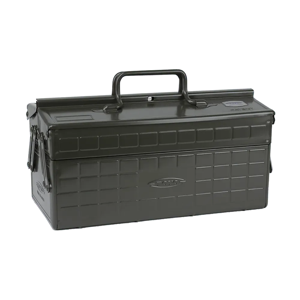 Two Stage Tool Box ST-350 - Military Green