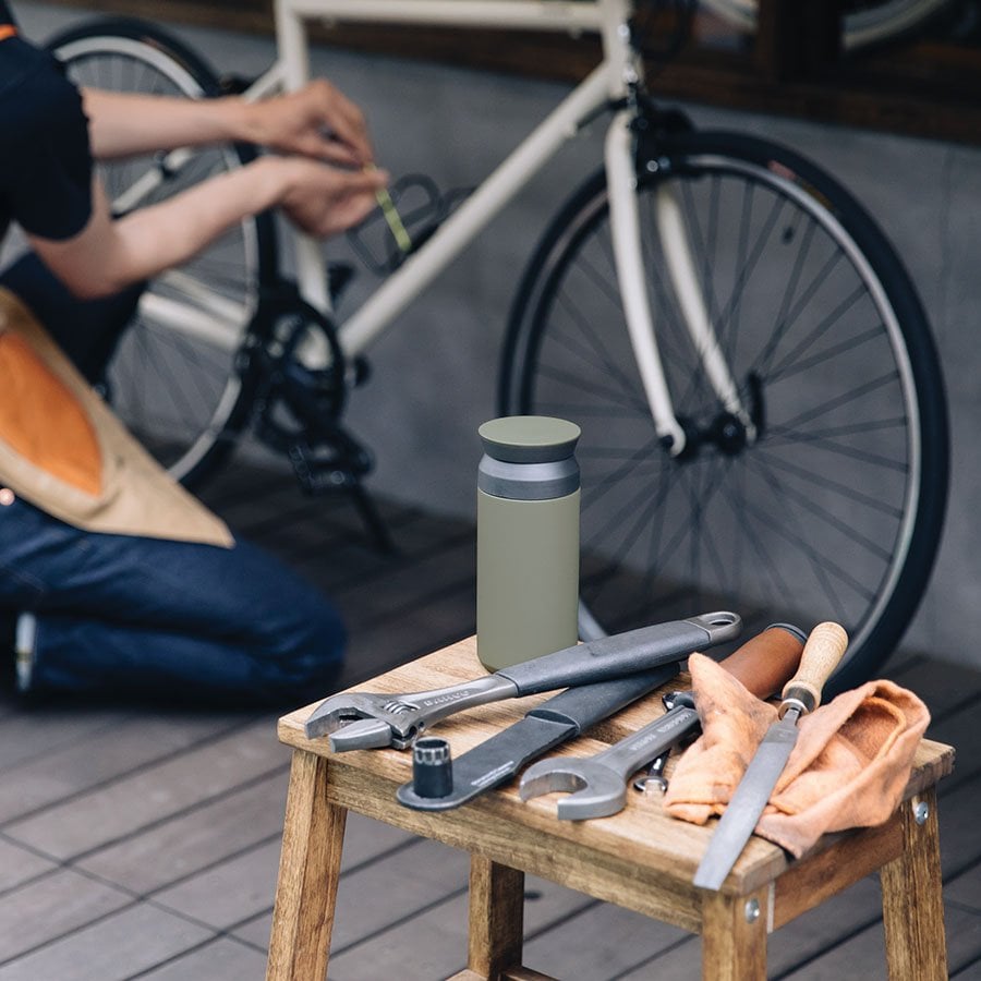 350ml Travel Tumbler - Ash Green