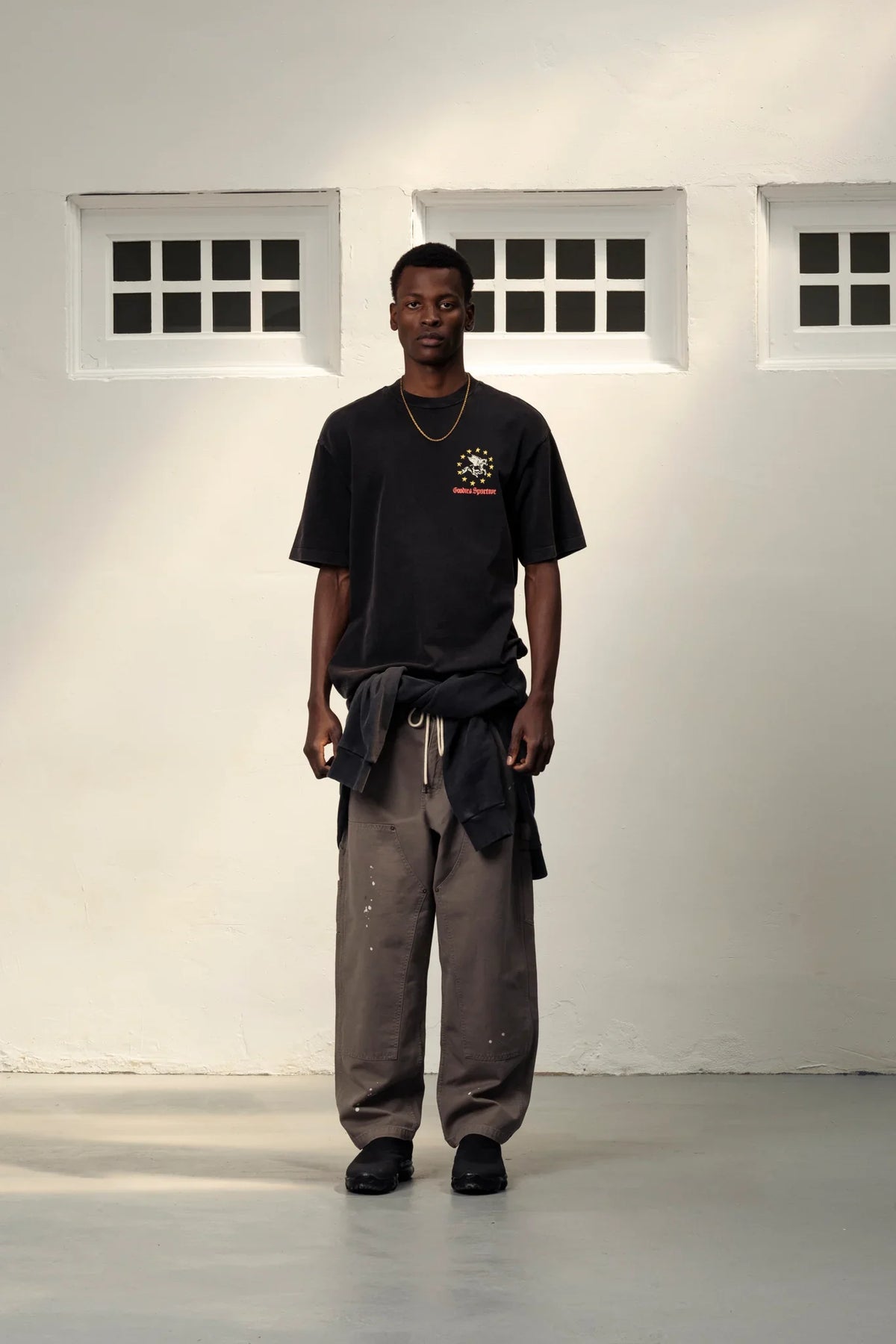 Pegasus Union Tee - Black