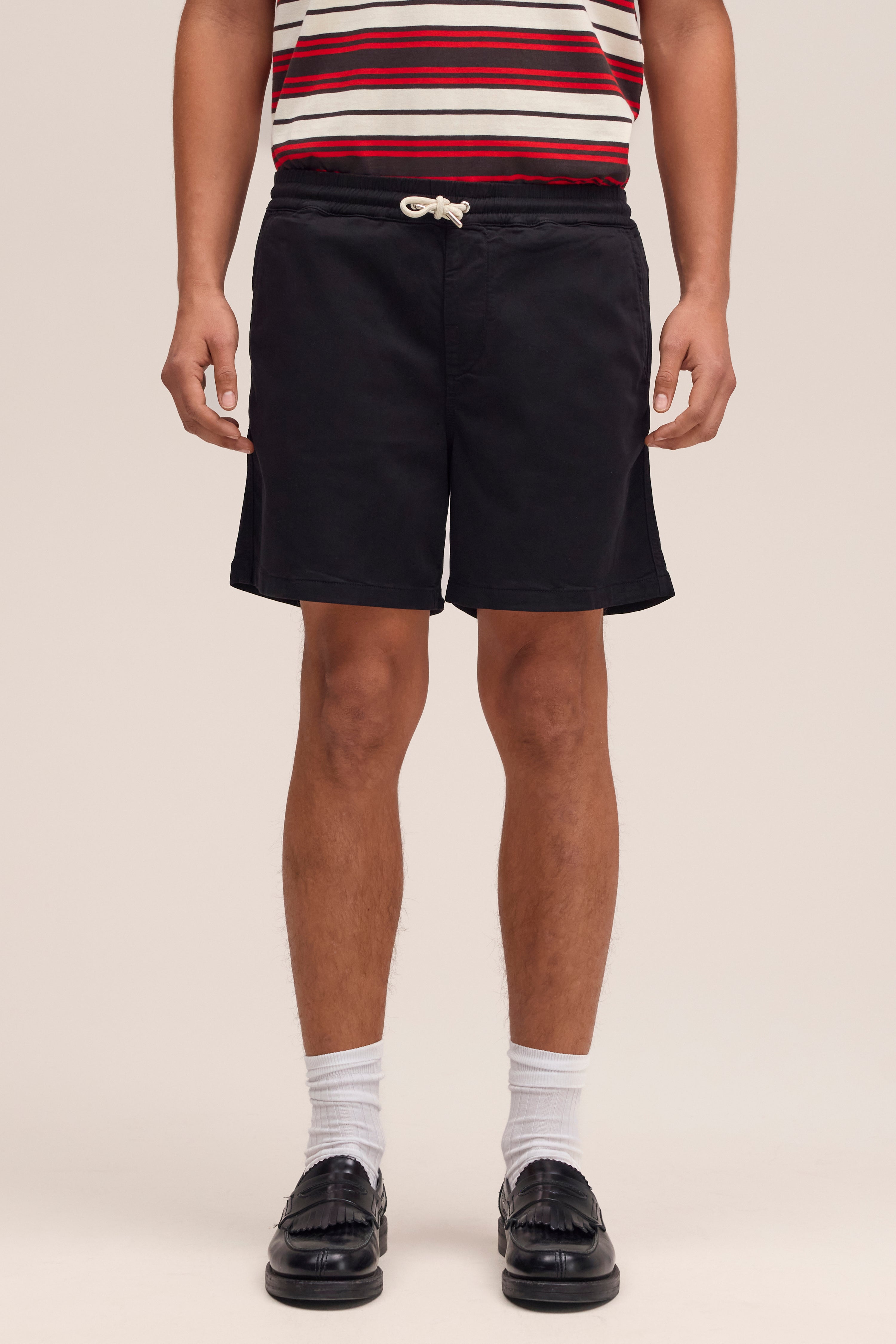 Gregor Lyocell Shorts - Black