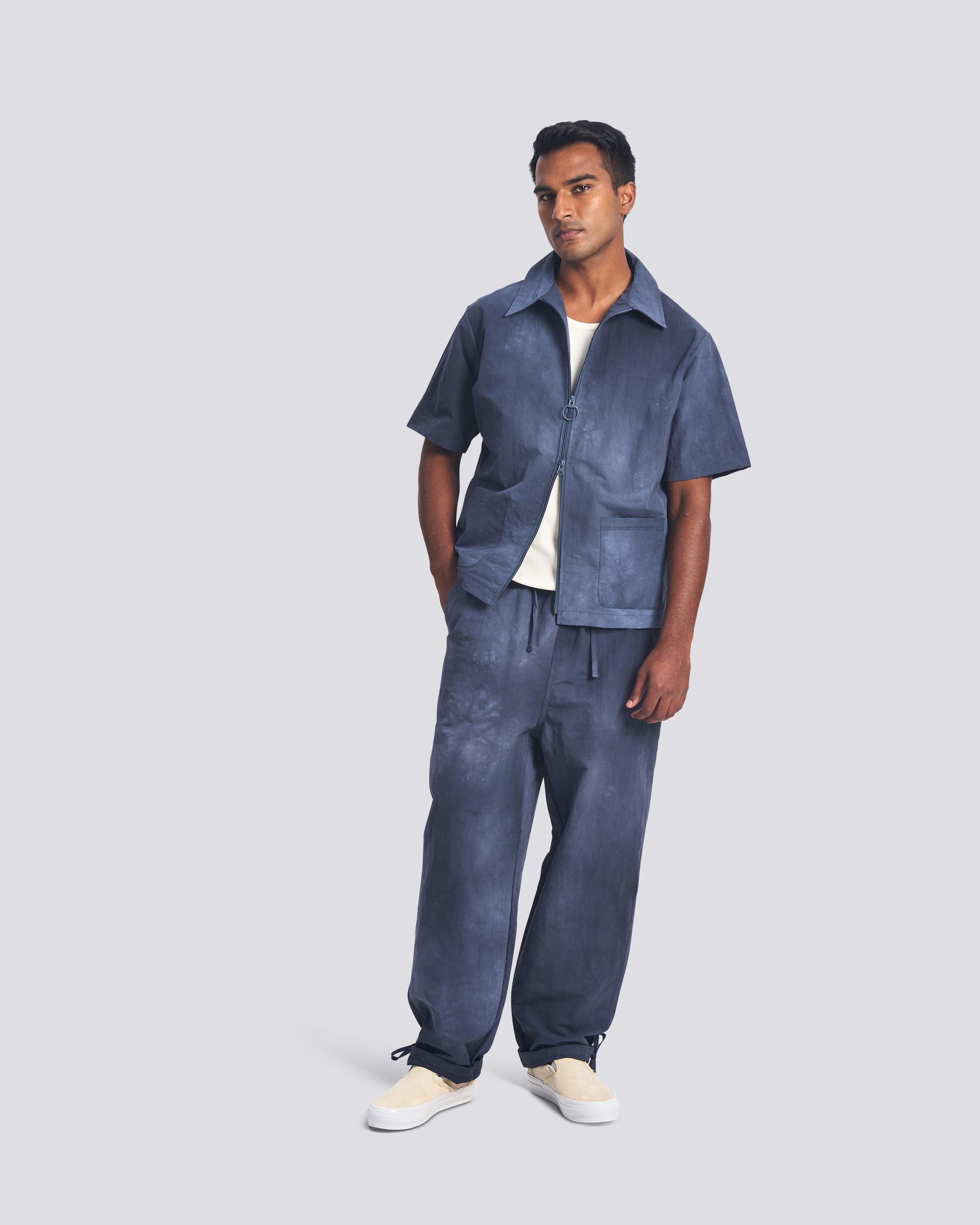 Leisure Pant - Anchor Wave Dye