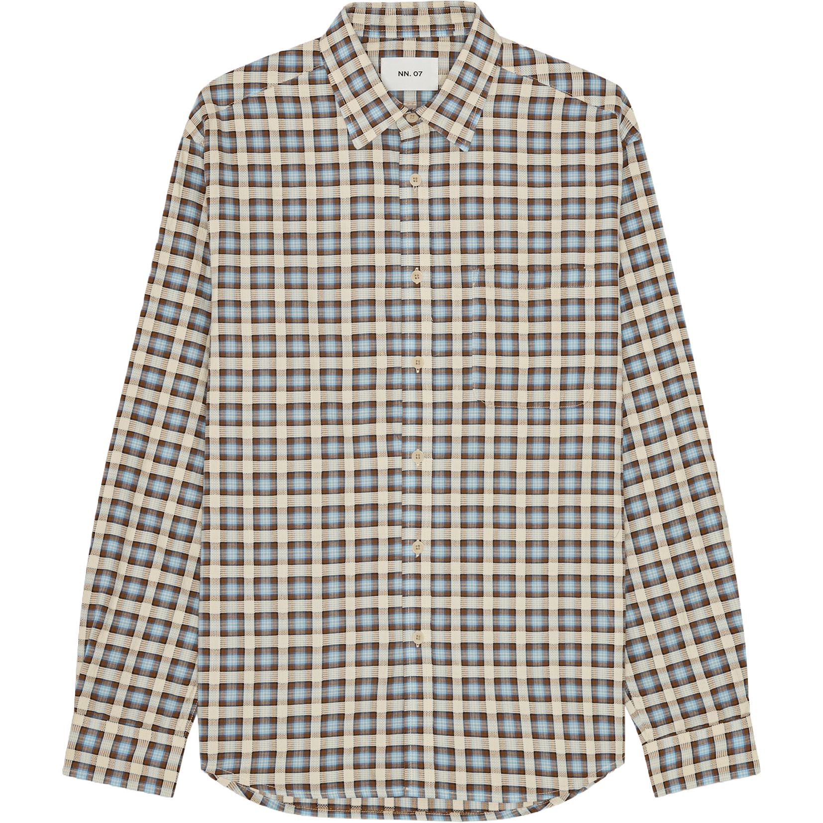 Deon Leno Weave Shirt - Blue Check