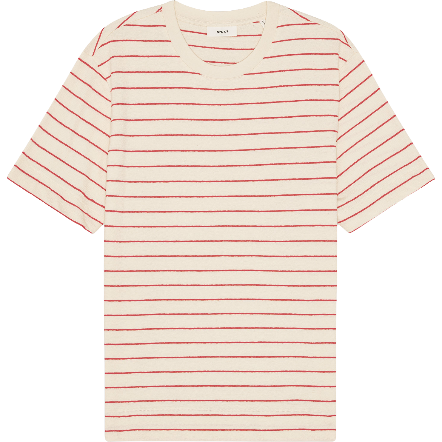 Pedro Crepe Tee - Chili Glow
