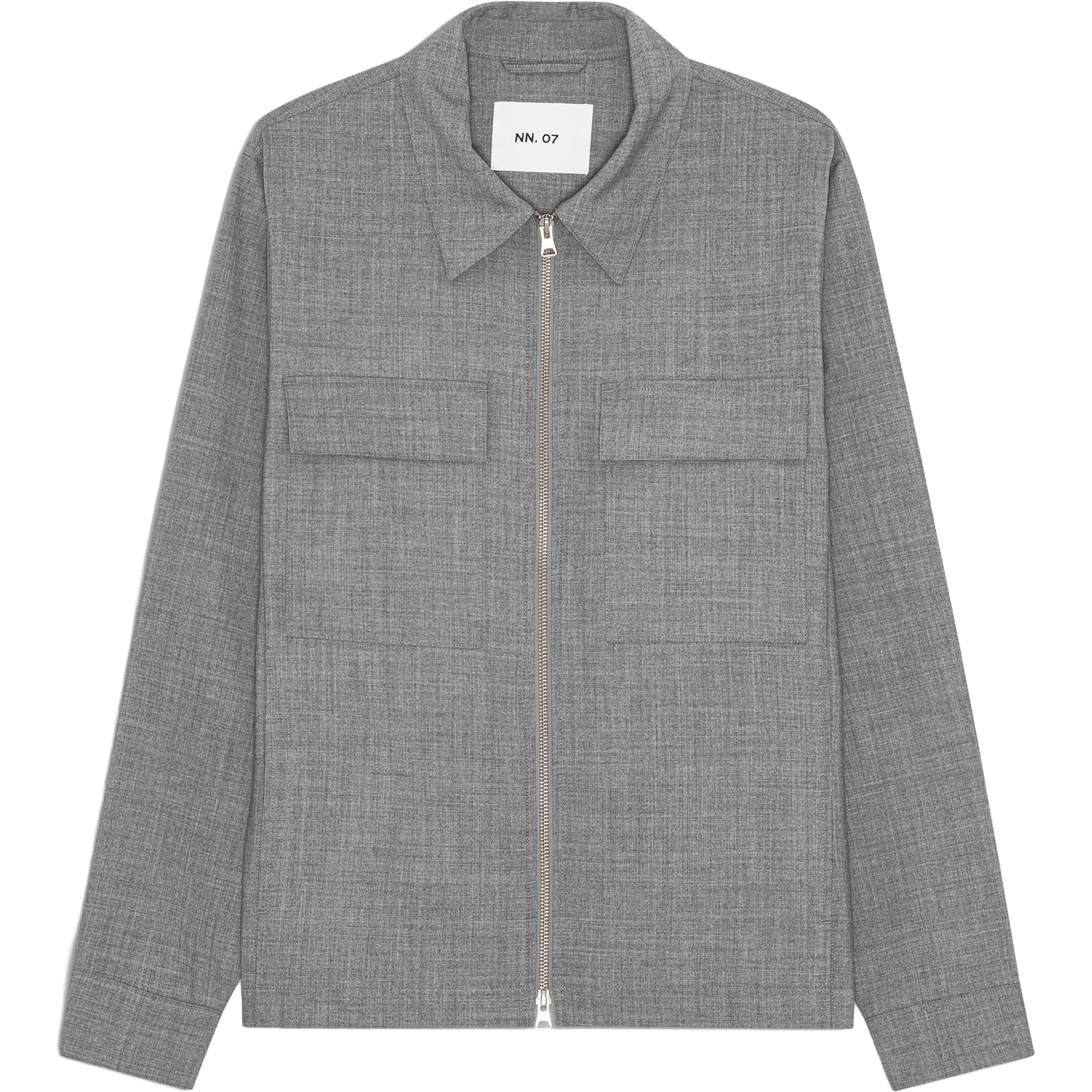 Alban Hybrid Jacket - Light Grey Melange