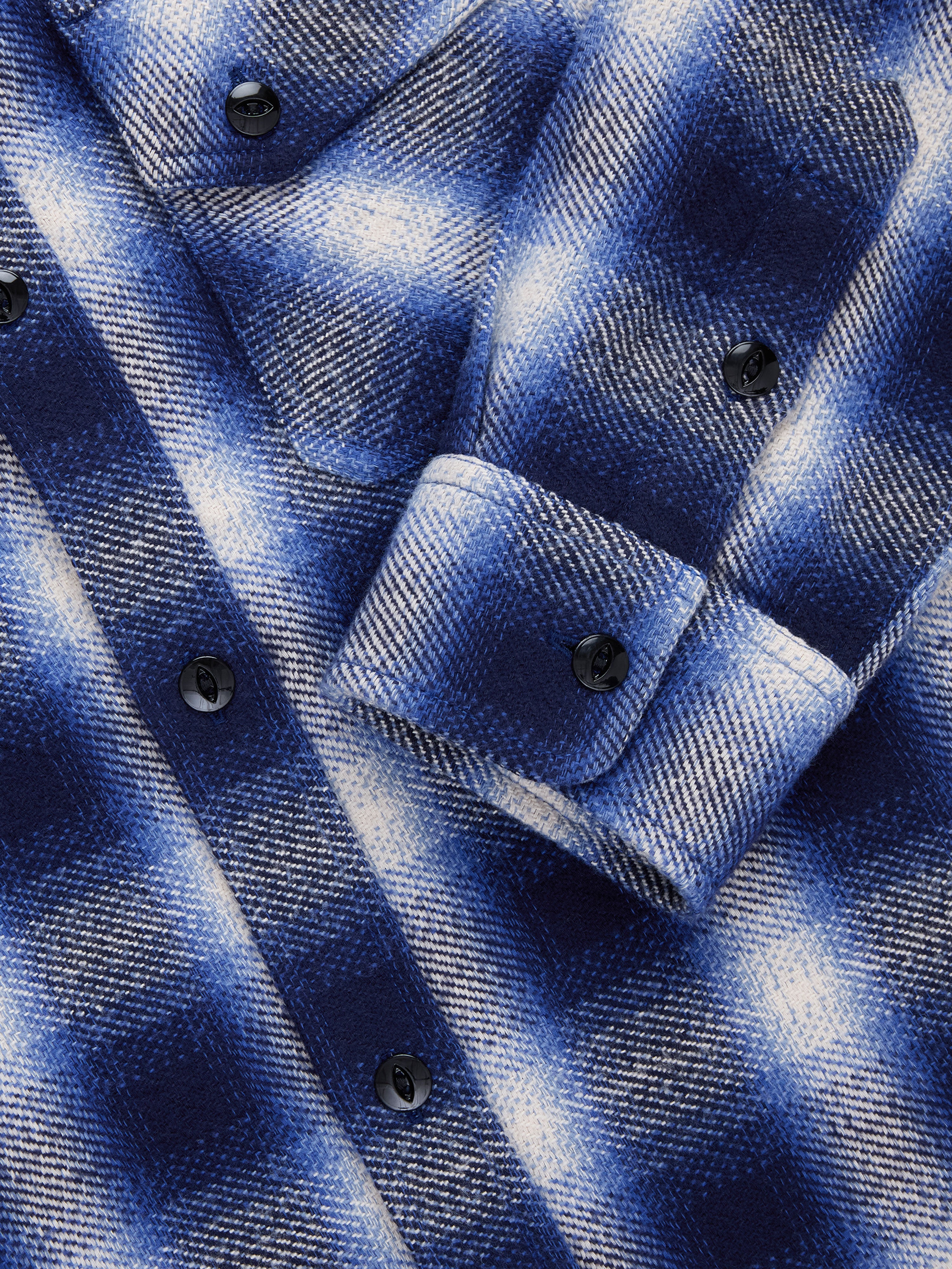 Crosscut Flannel - Royal Blue Plaid
