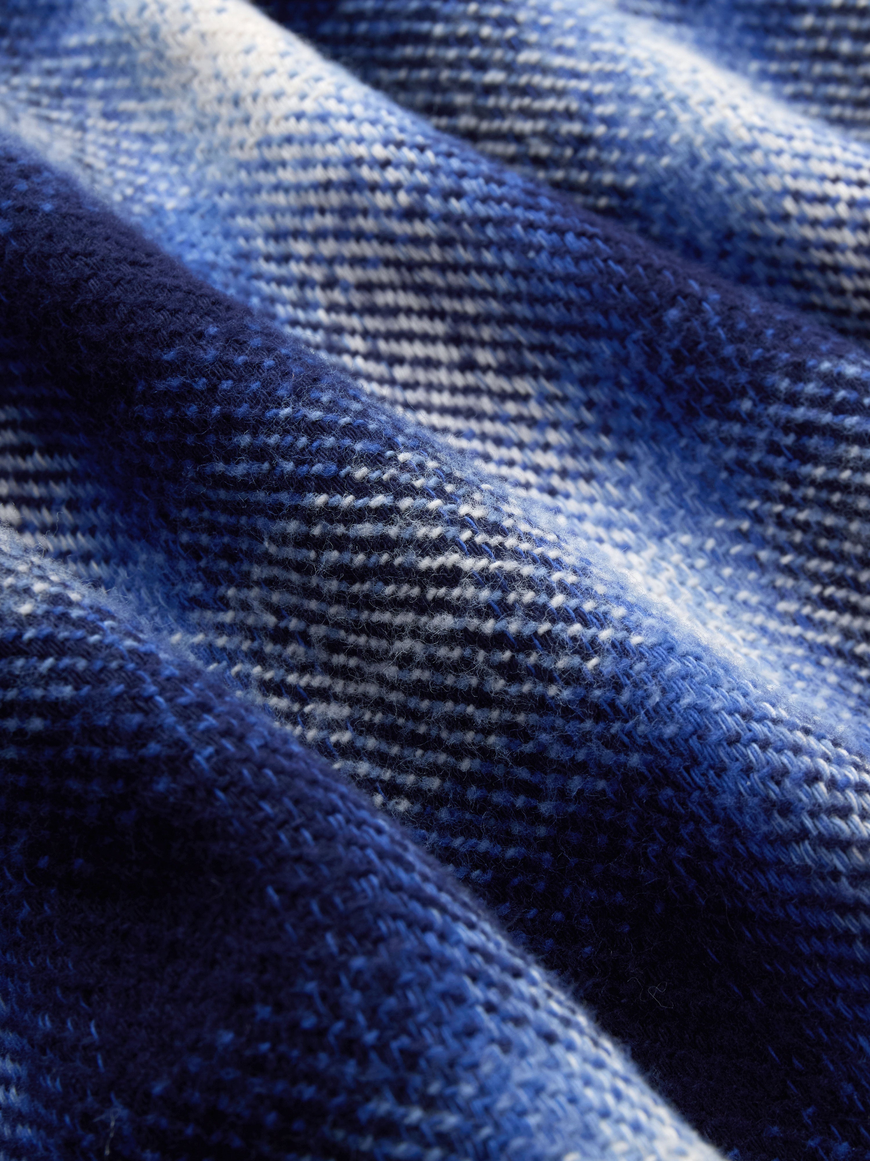 Crosscut Flannel - Royal Blue Plaid