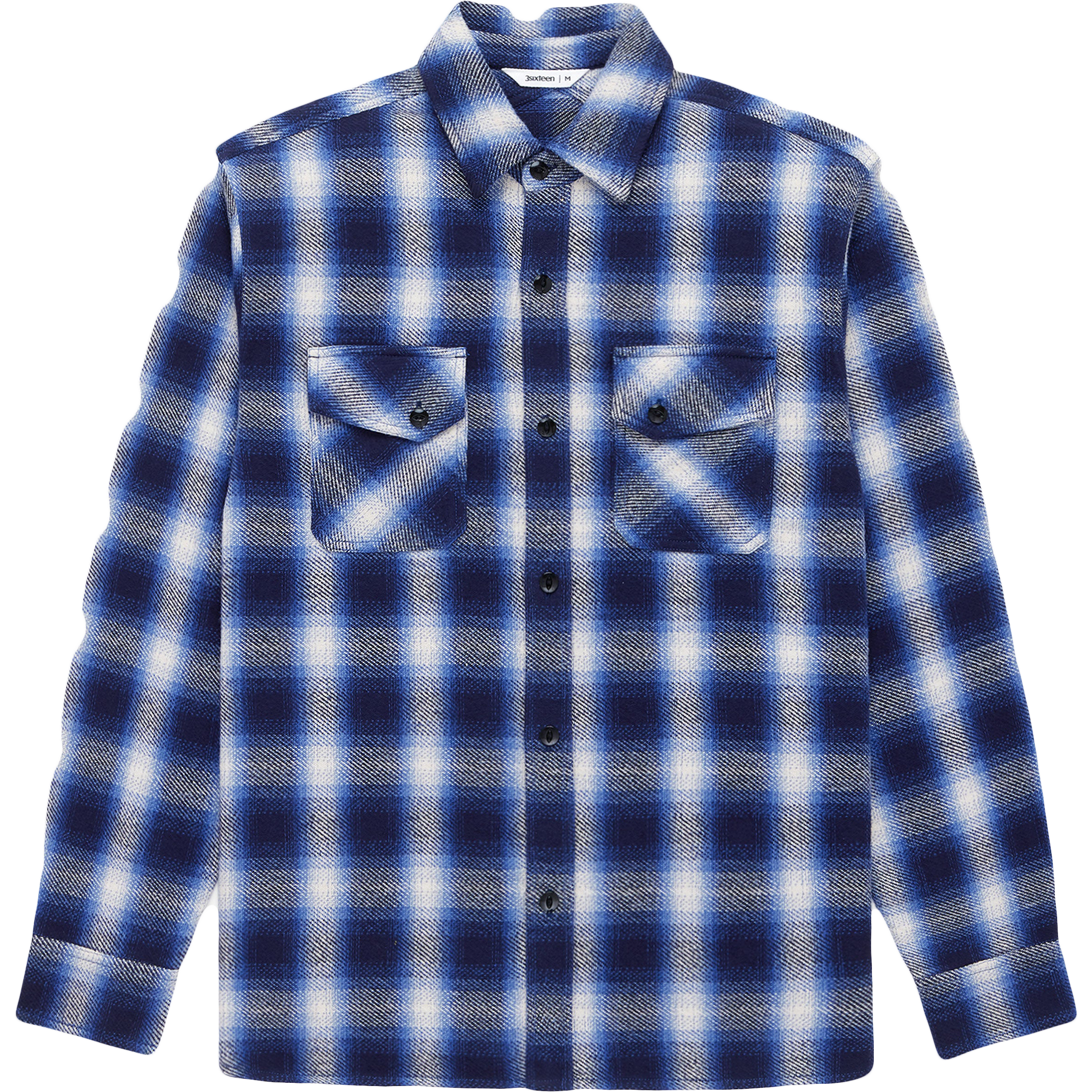 Crosscut Flannel - Royal Blue Plaid