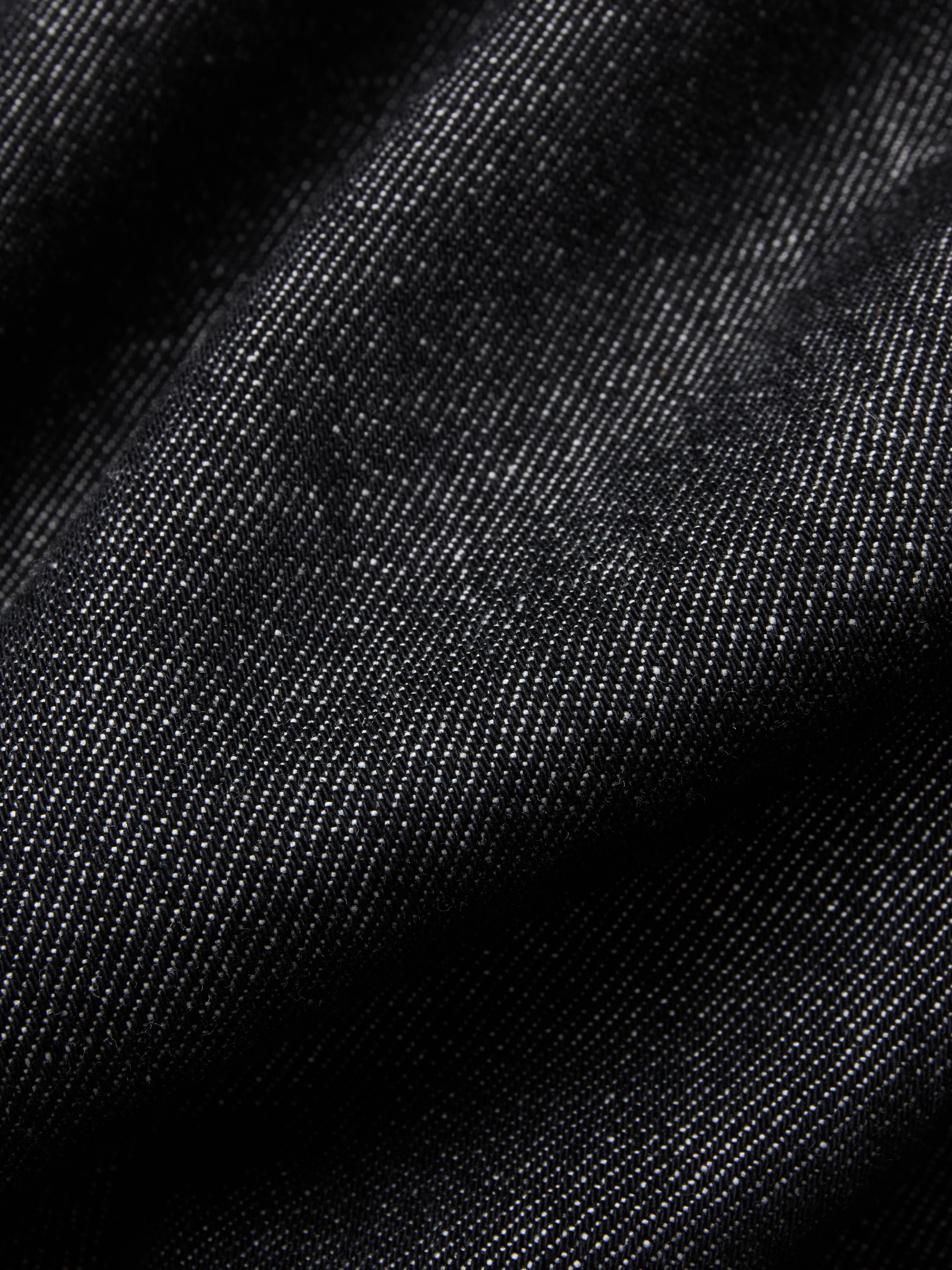 Denim BD Shirt - Black / White