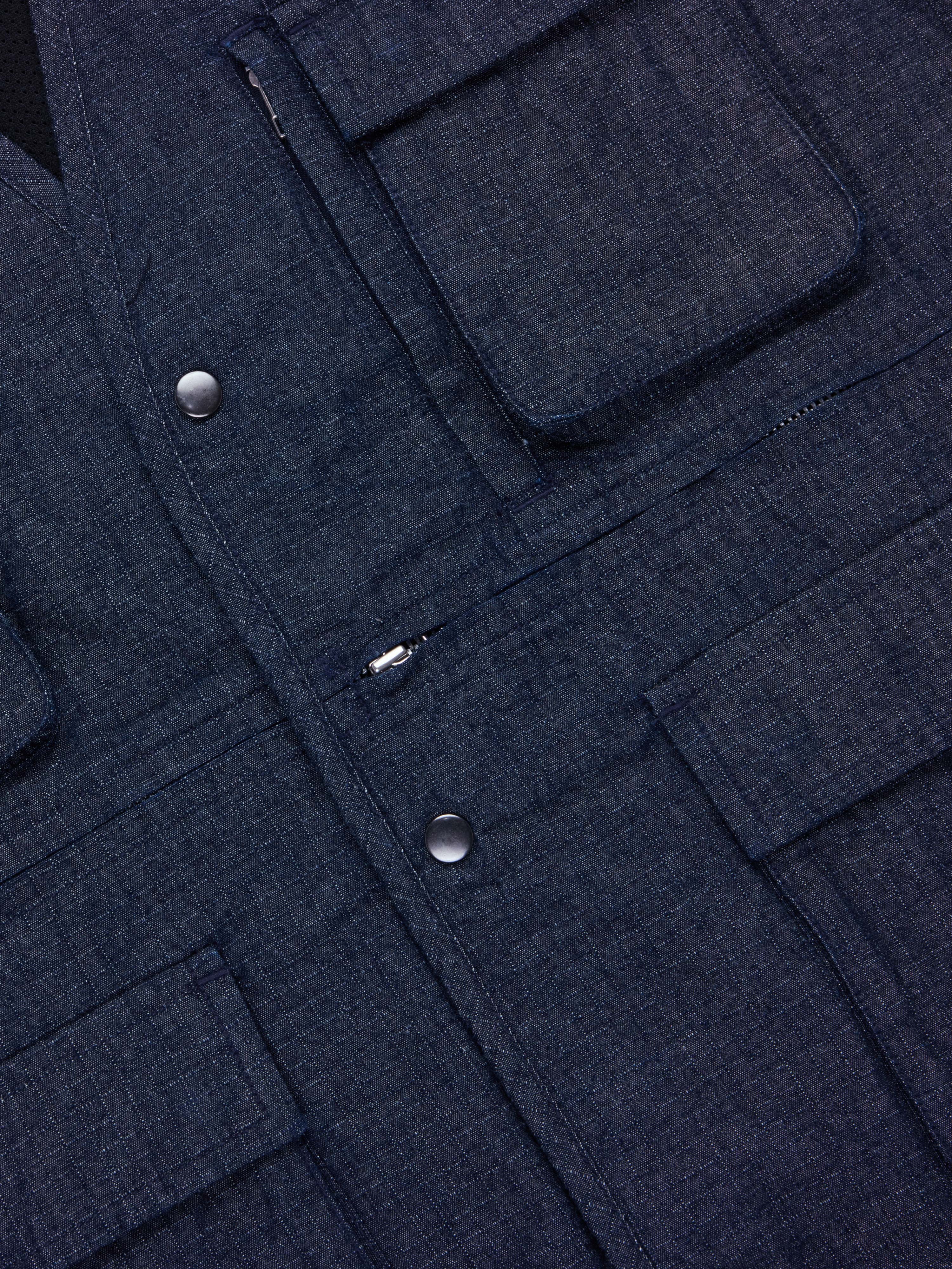 Field Vest - Indigo Ripstop