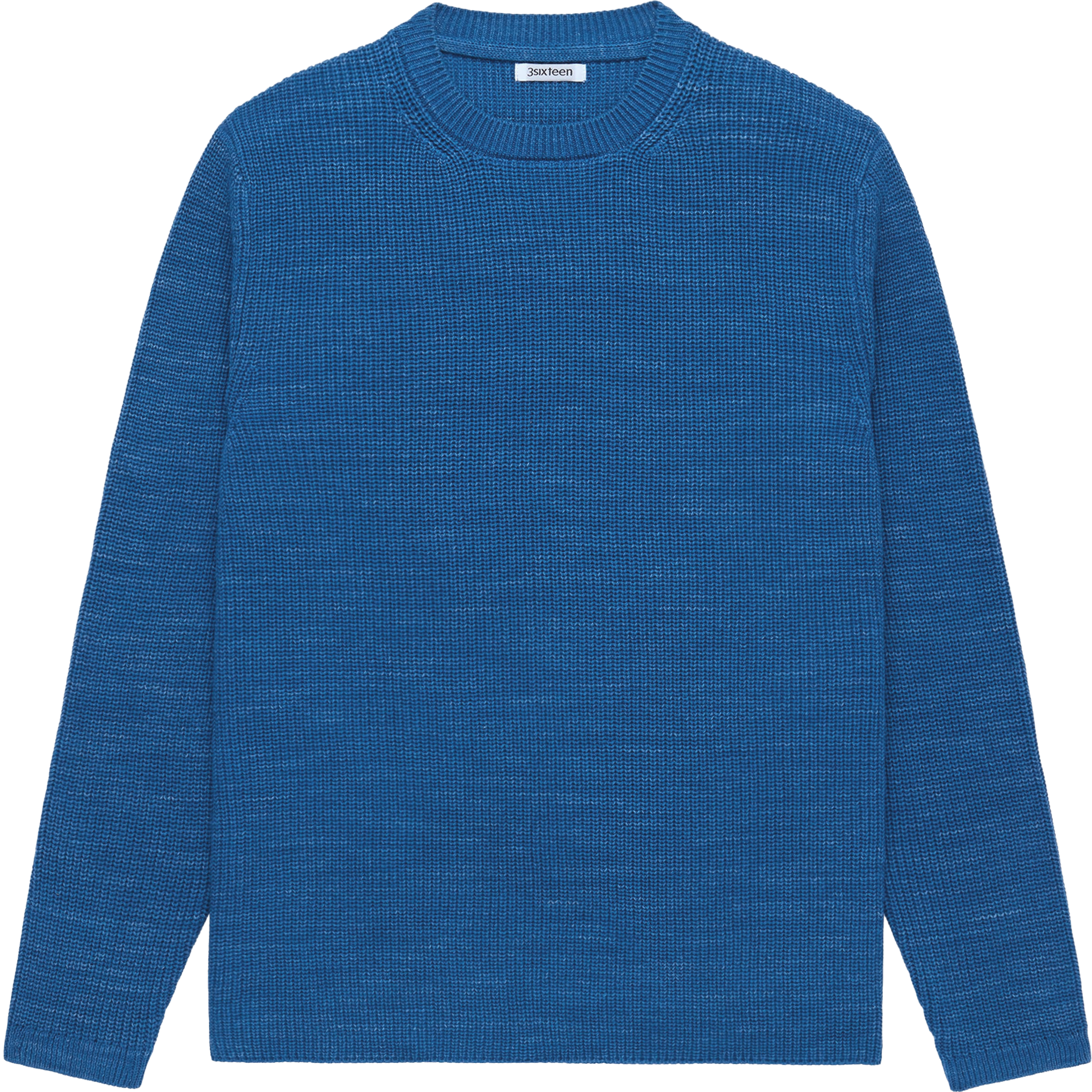 Long Sleeve Knit Tee - Vintage Blue
