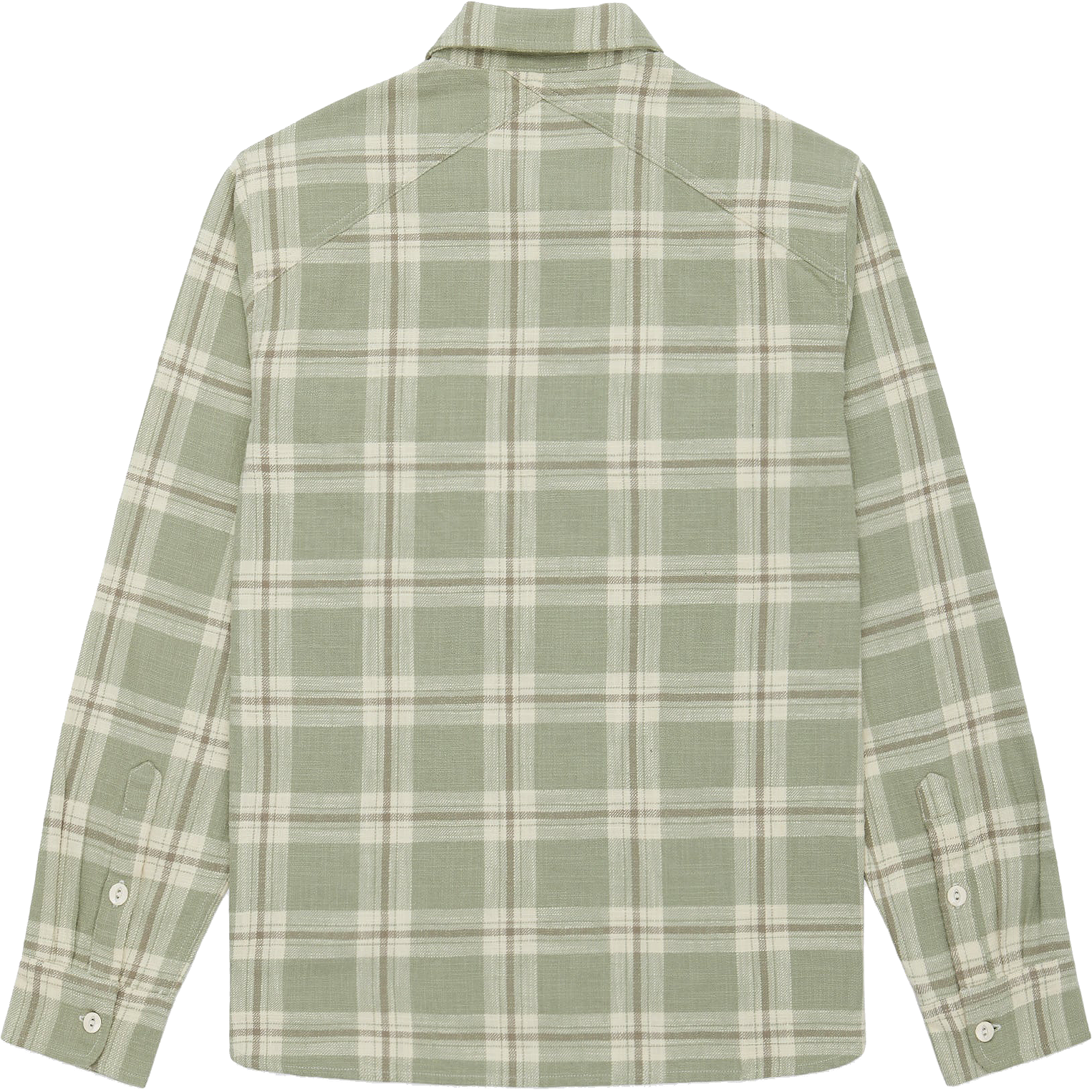 Crosscut Flannel - Seafoam