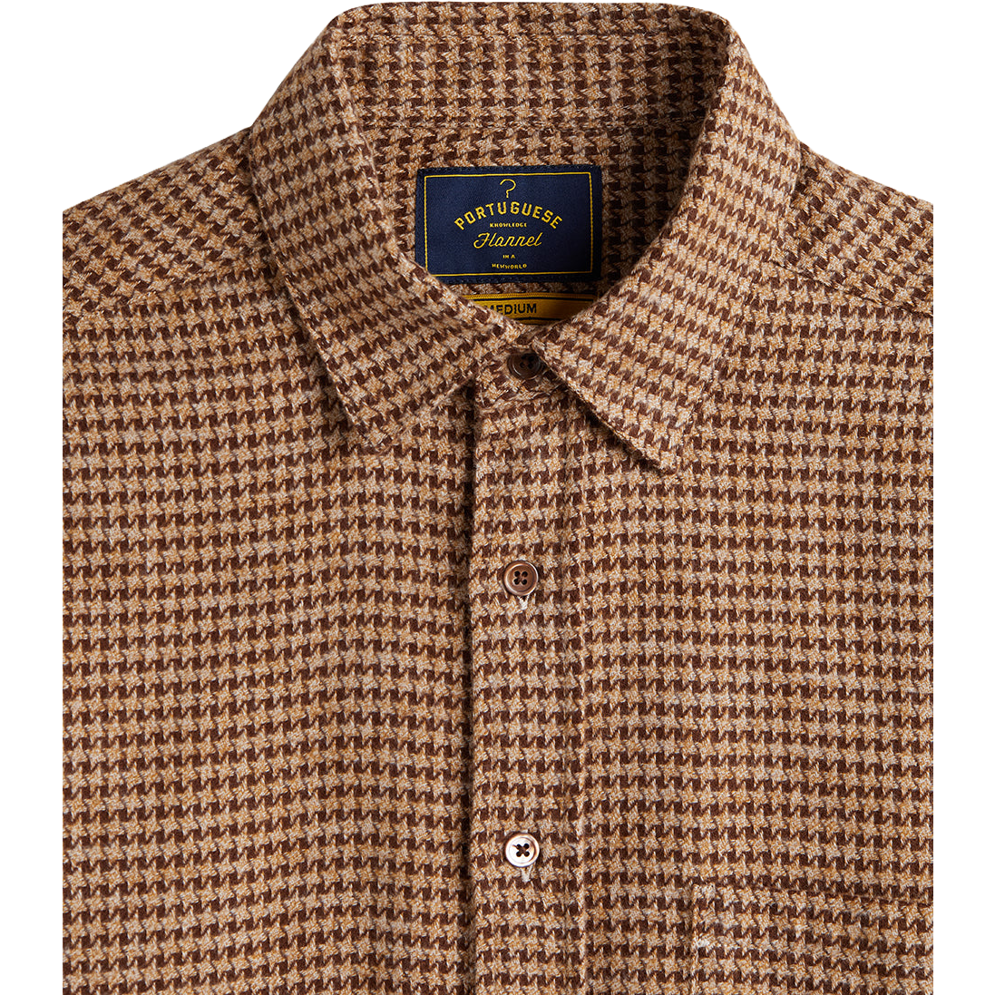 Abstract Pied Poule - Brown