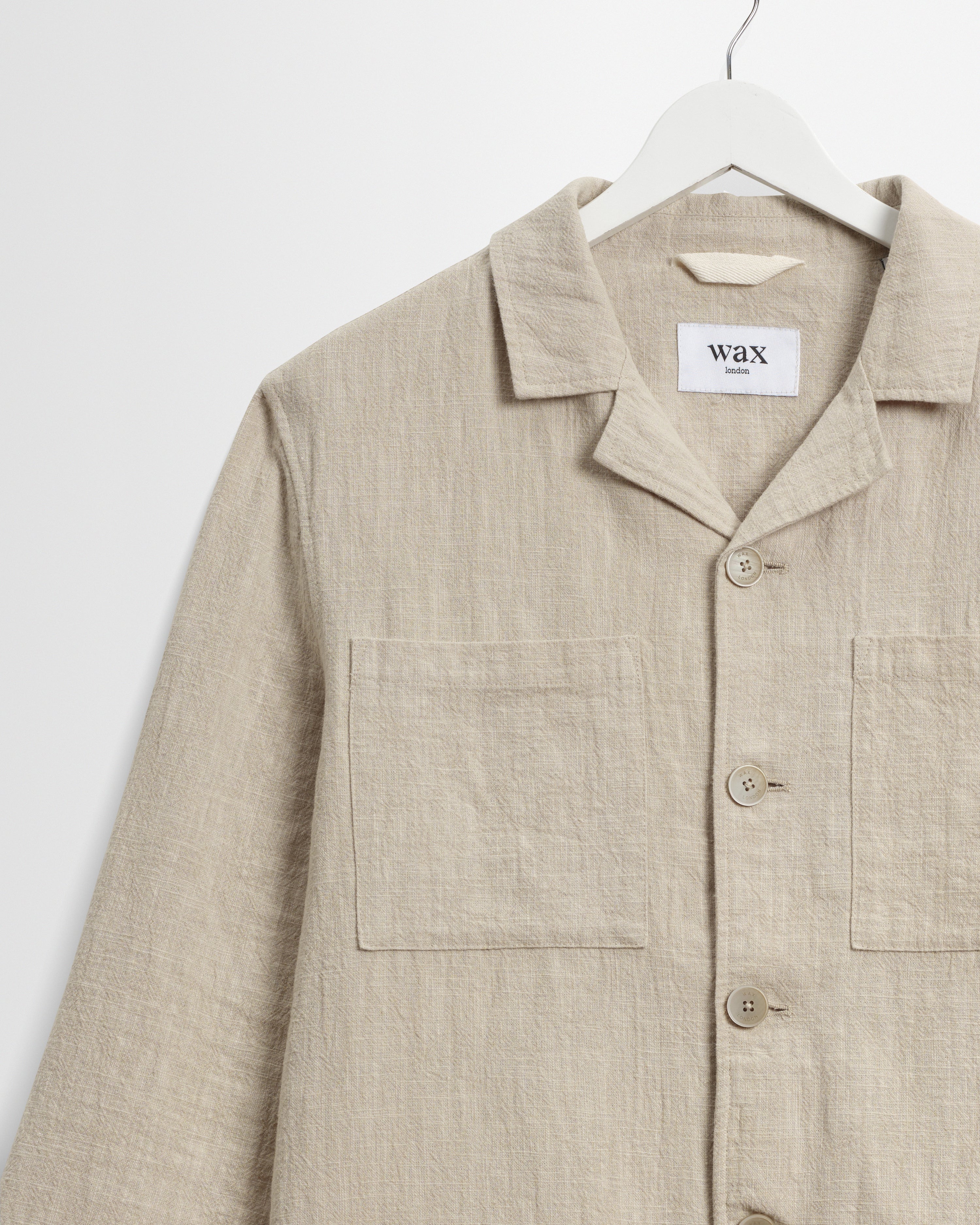 Aldred Overshirt - Natural