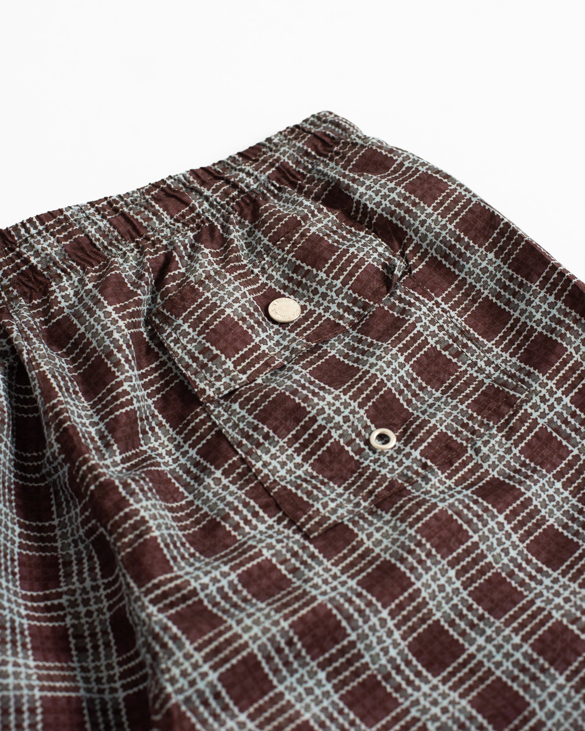 Swim Trunks - Amethyst Tartan