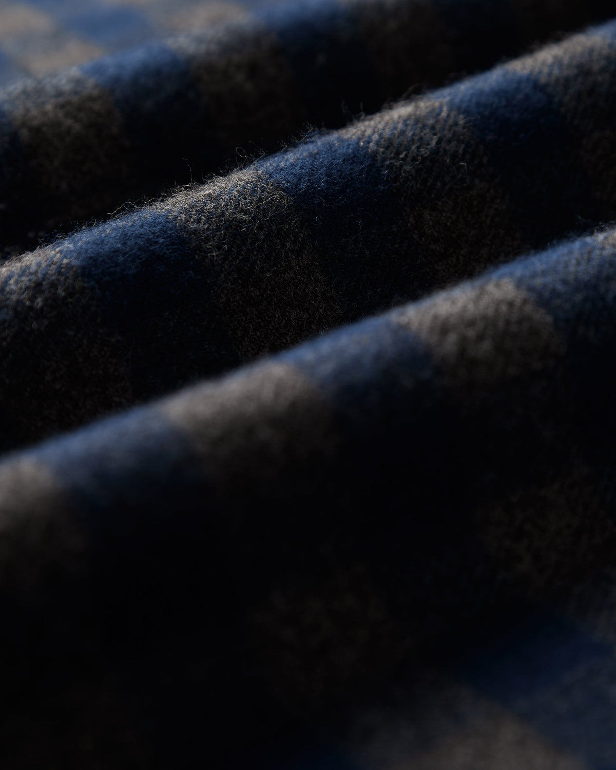 Aquila Flannel Shirt - Blue / Charcoal