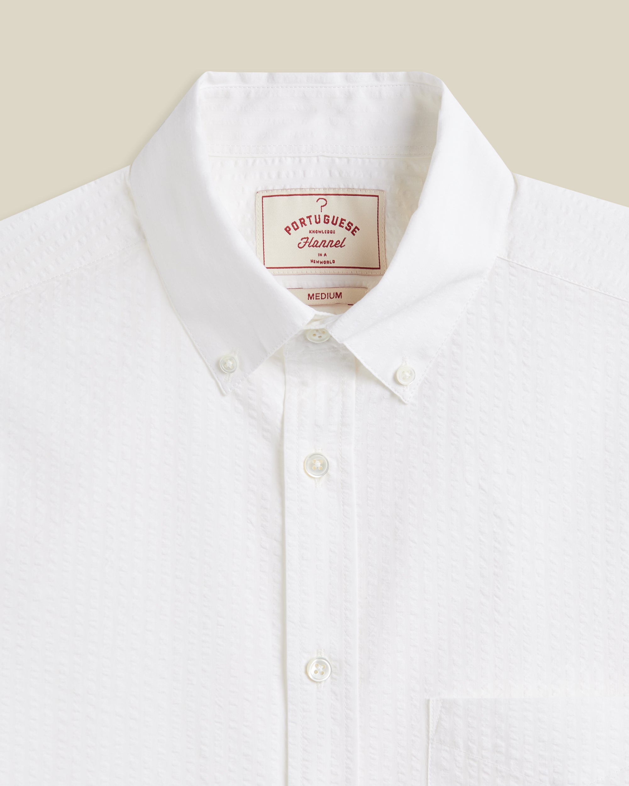 Atlantico Stripe Shirt - White
