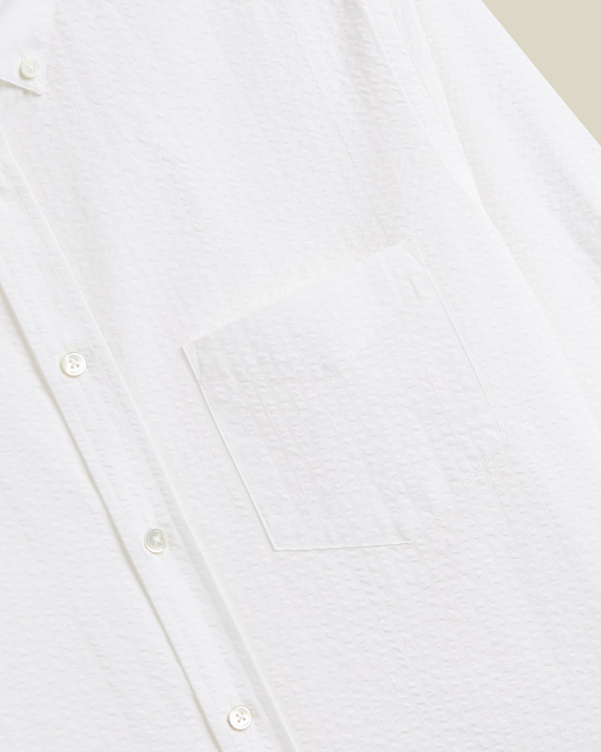 Atlantico Stripe Shirt - White