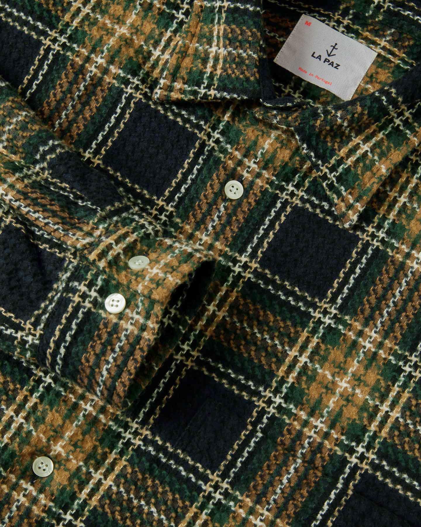 Carvalho Shirt - Navy Checks