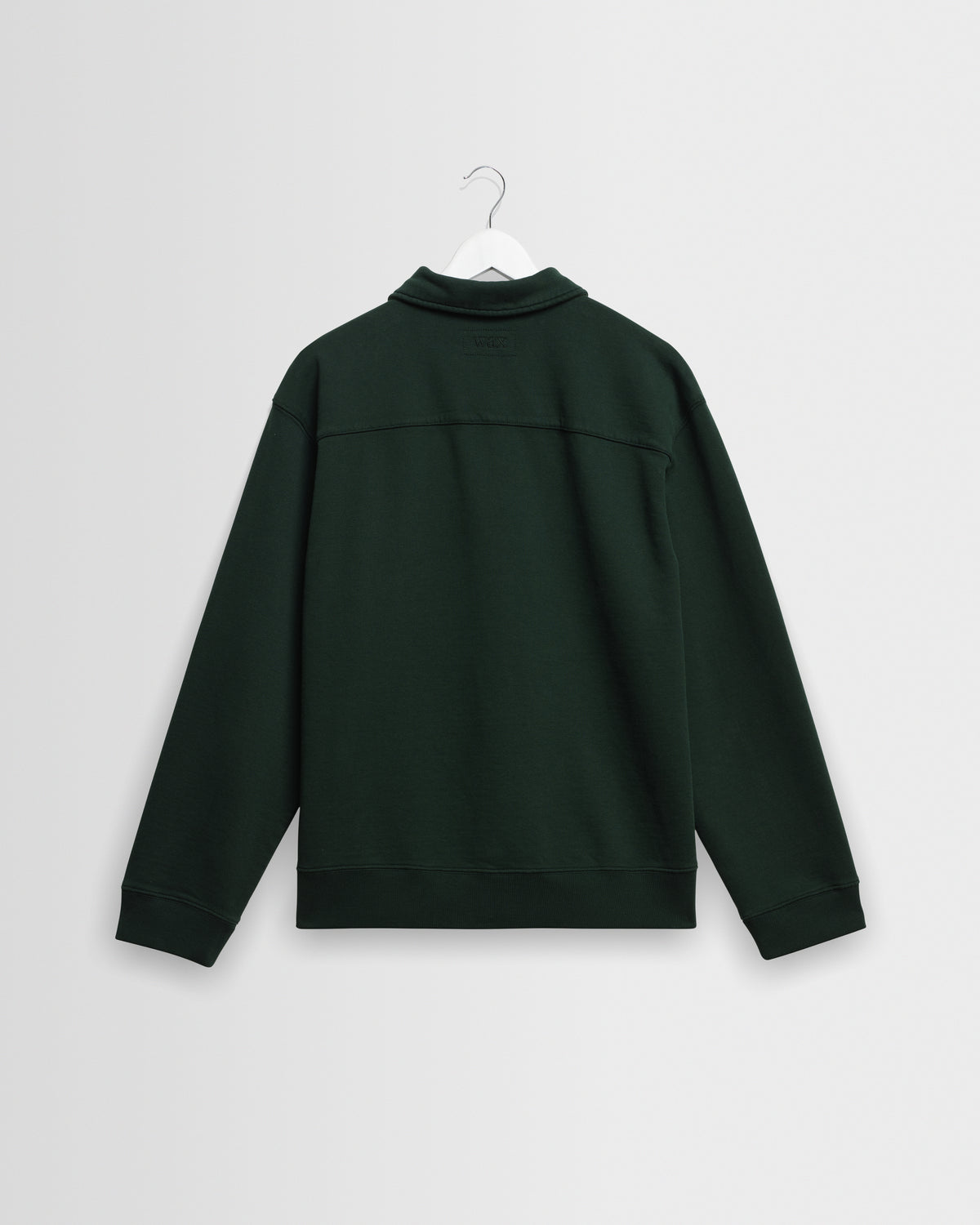 Reeve Quarter Zip Sweater - Washed Green