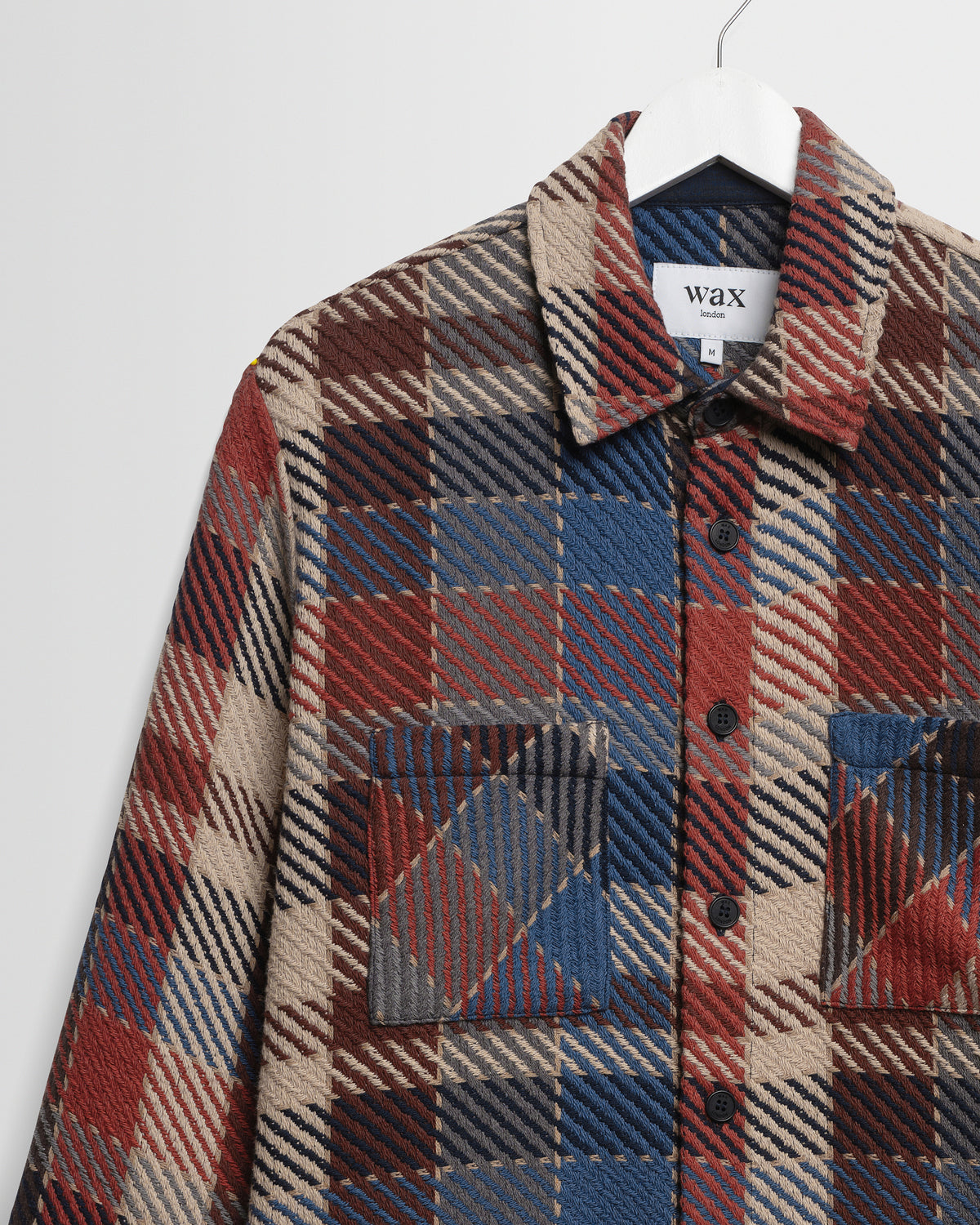 Whiting Overshirt - Rust / Multi