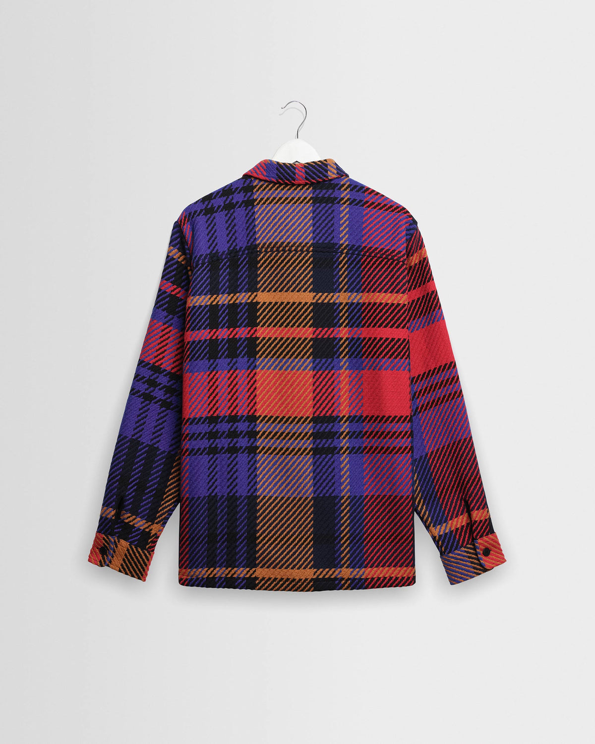 Whiting Overshirt - Purple / Red
