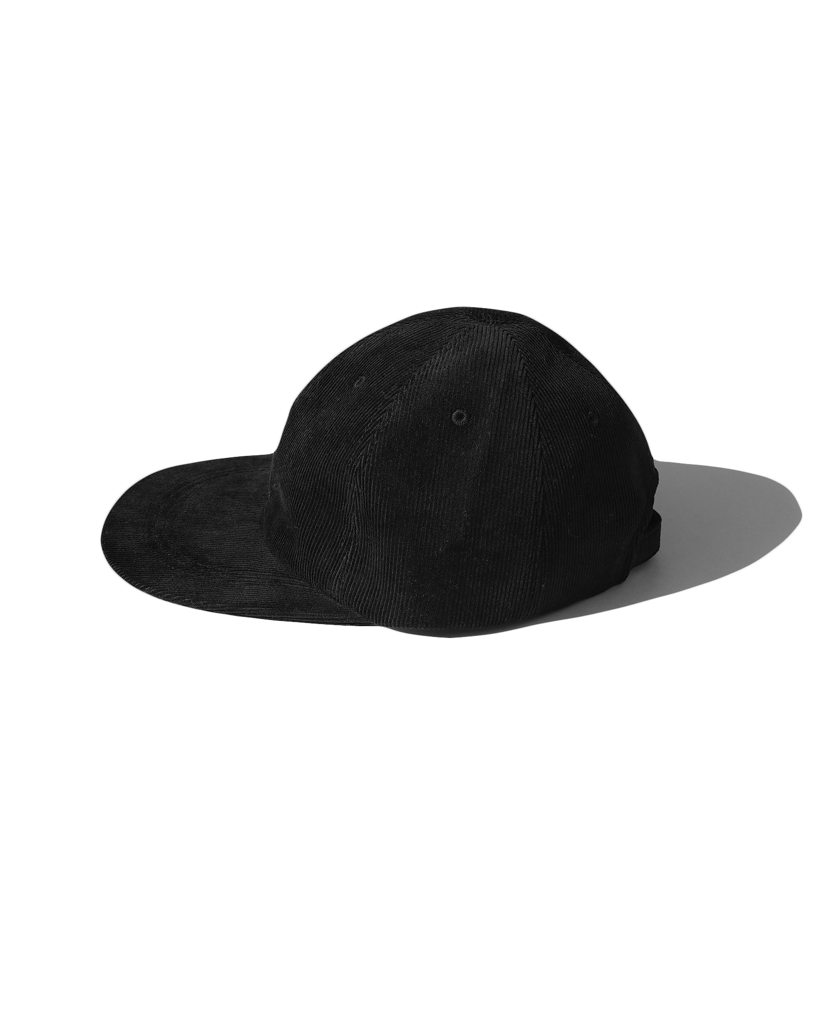 High Density Corduroy Cap - Black