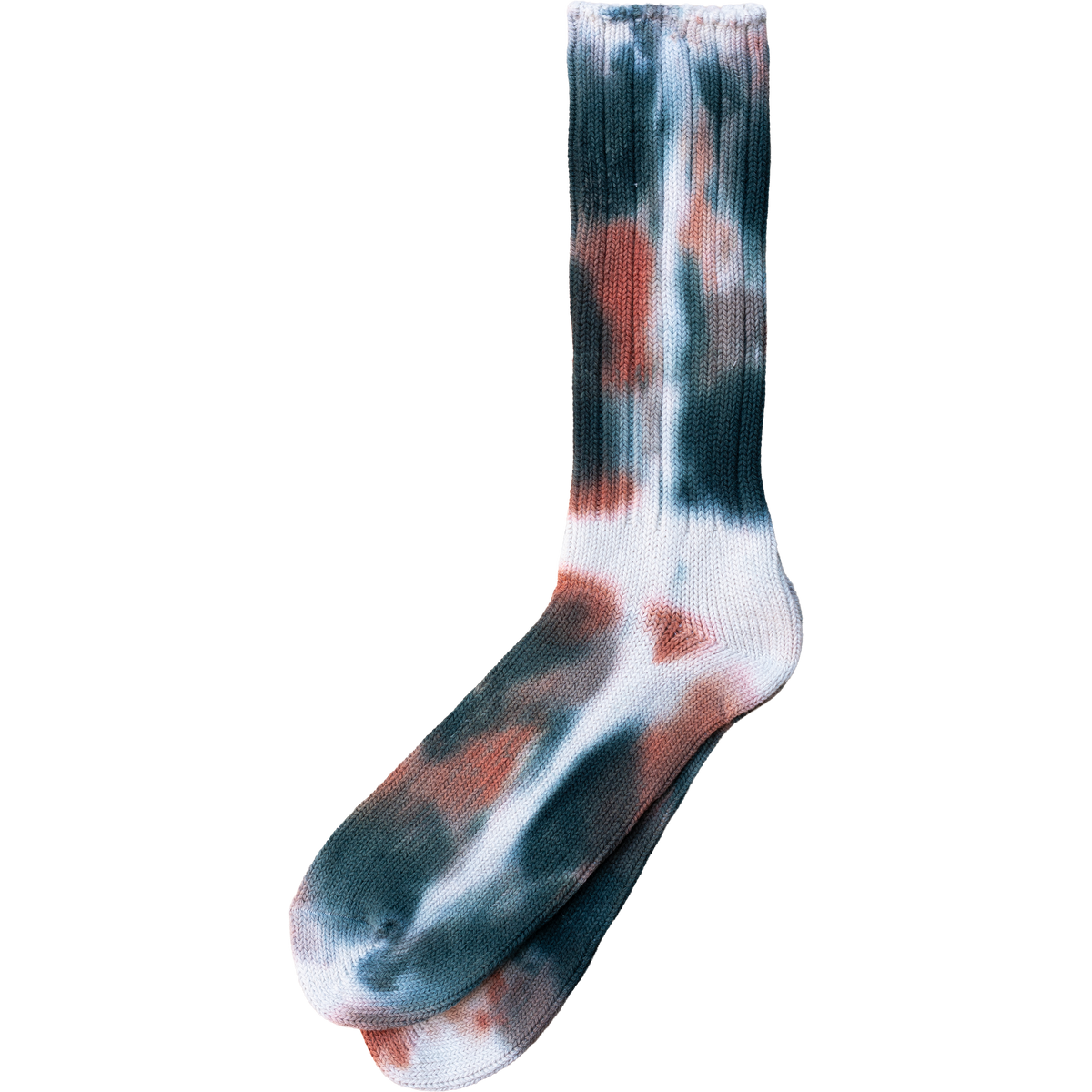 Scatter Dye Crew Sock - Army