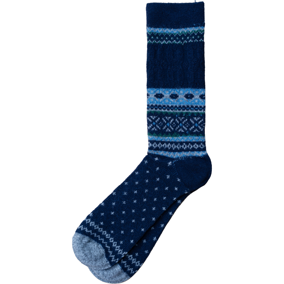 Snow Links JQ Crew Sock - Navy