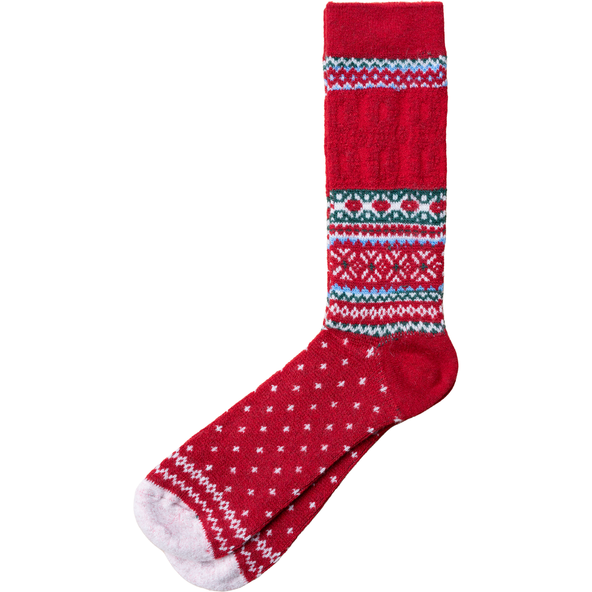 Snow Links JQ Crew Sock - Red