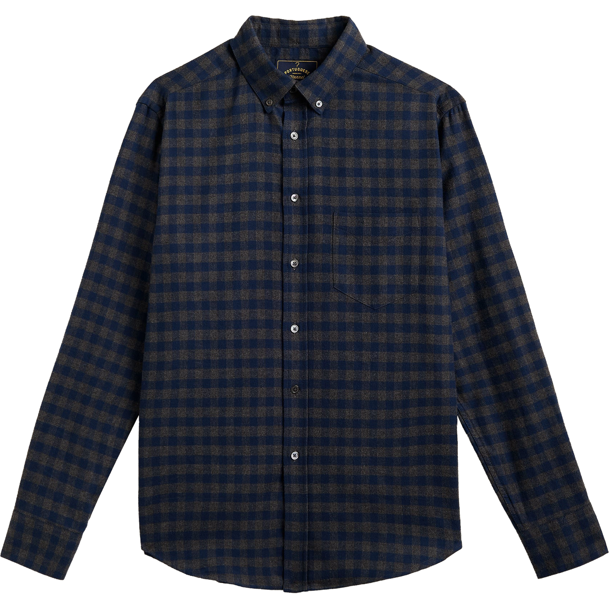 Aquila Flannel Shirt - Blue / Charcoal