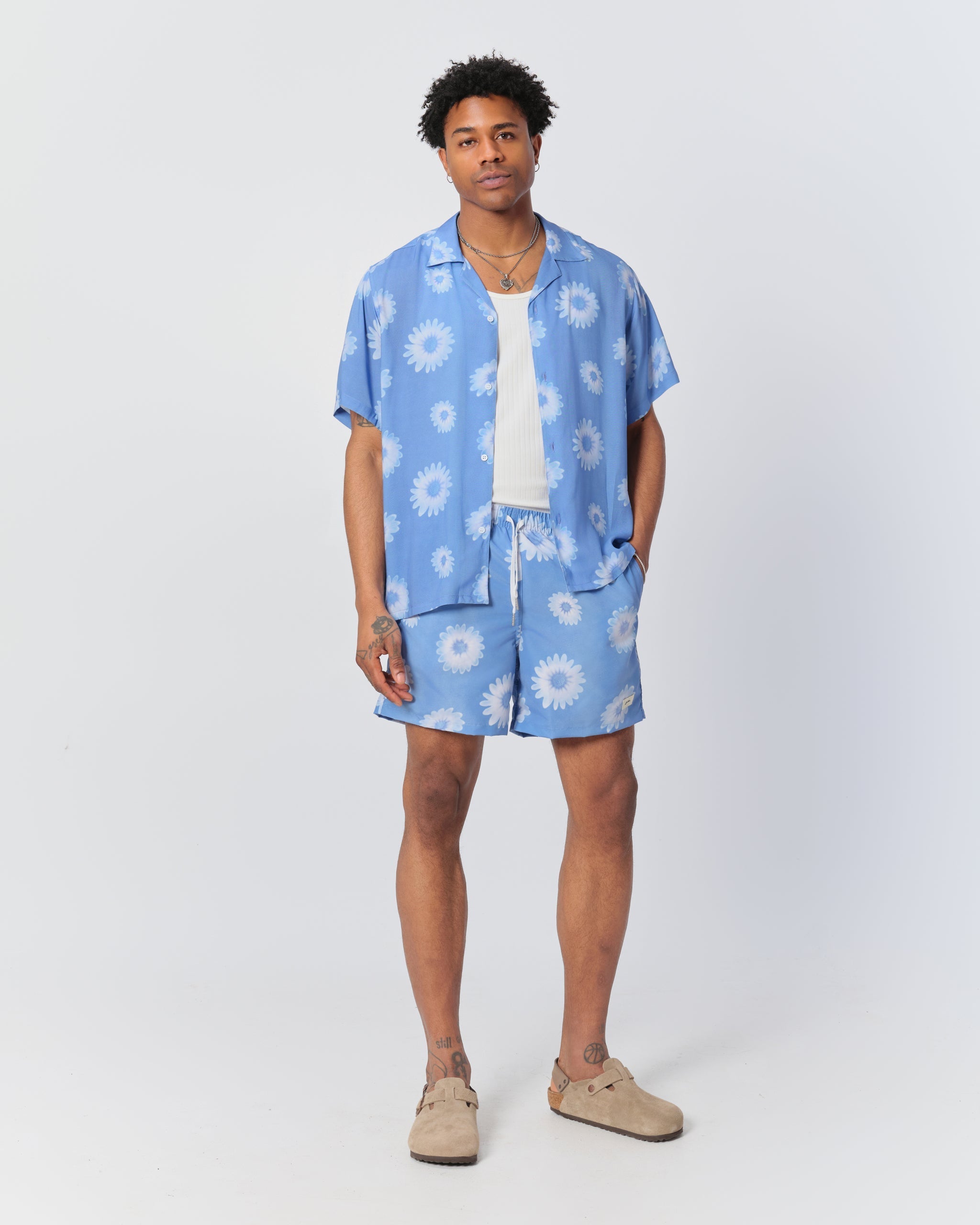 Camp Shirt - Ice Air Garden