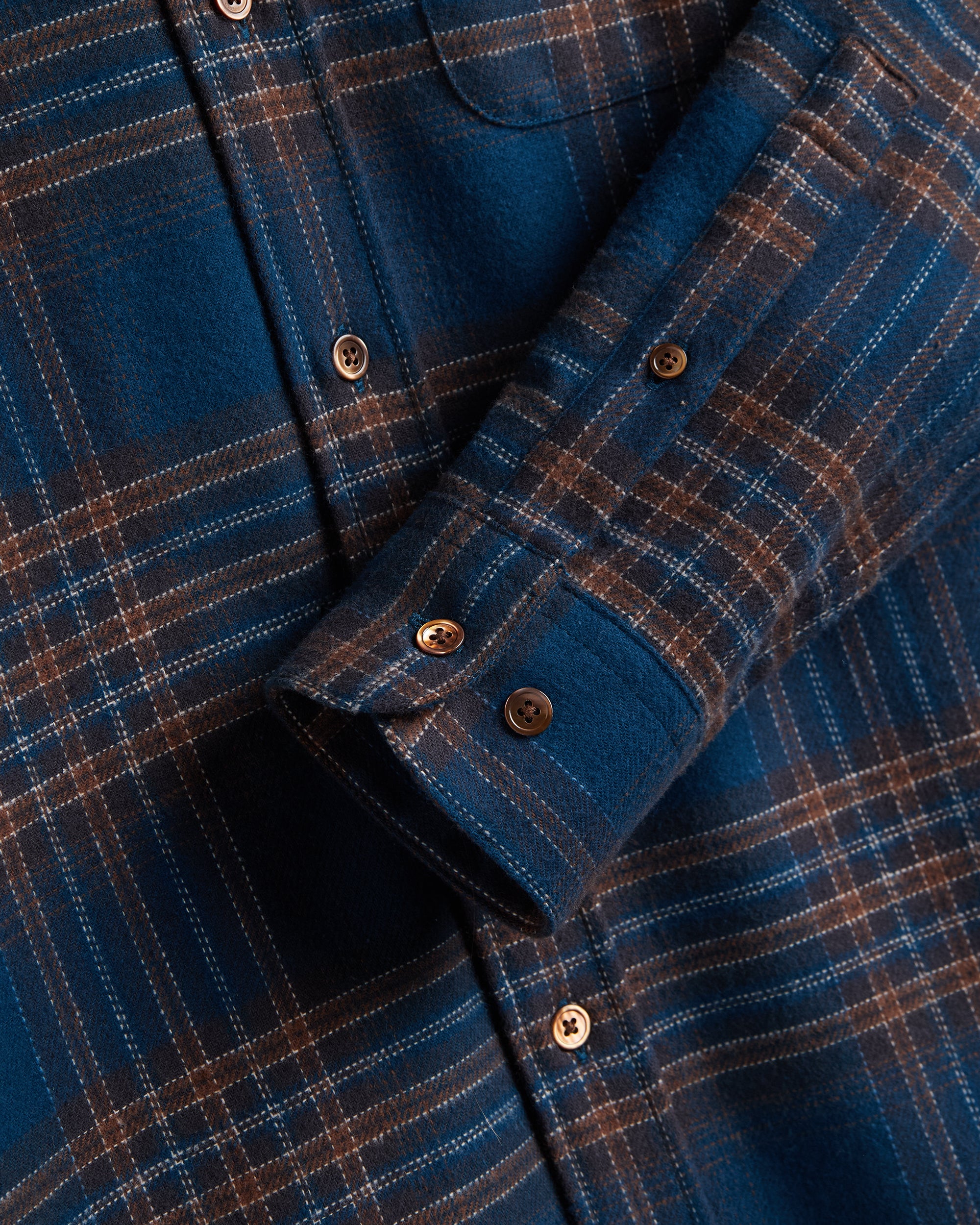 Bossa Flannel - Blue Check