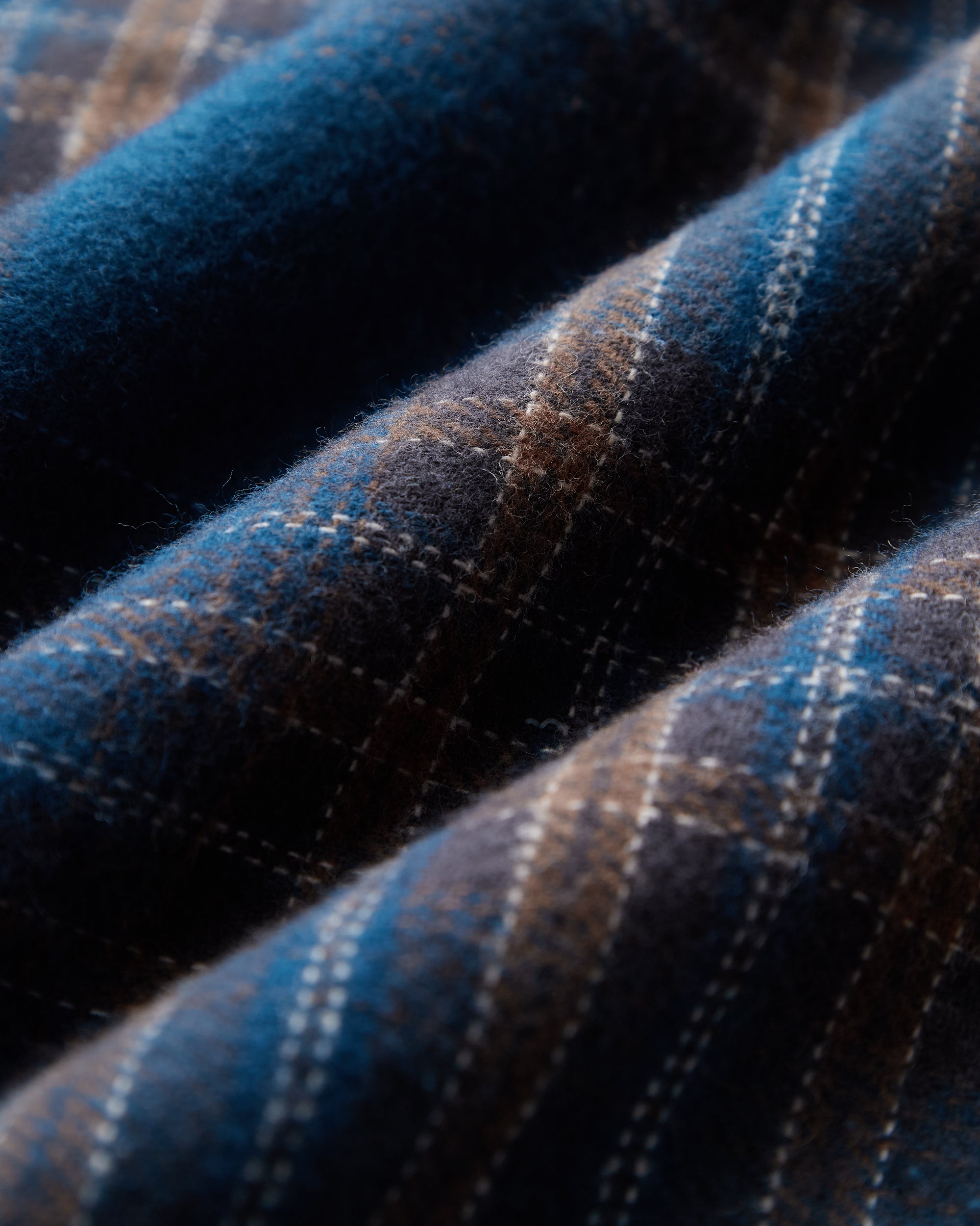 Bossa Flannel - Blue Check