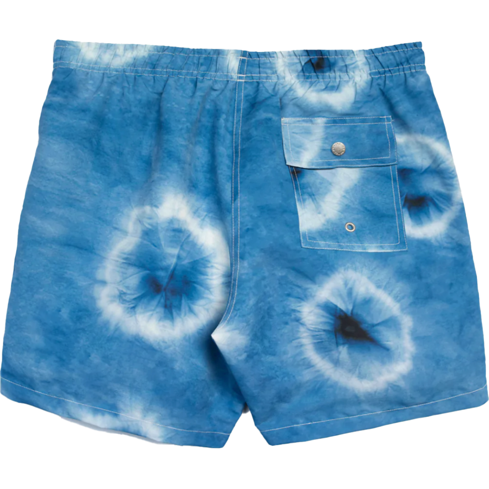 Swim Trunks - Blue Ne-Maki Shibori