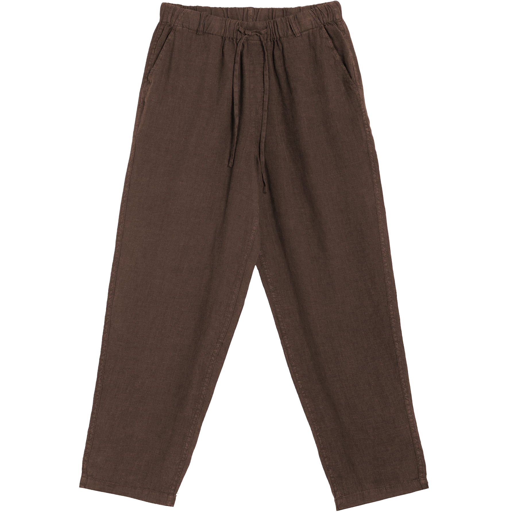 Linen Leisure Pant - Espresso