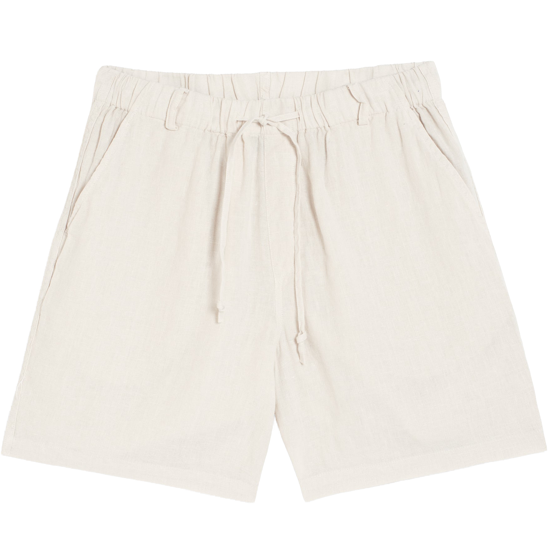 Linen Leisure Short - Pearl