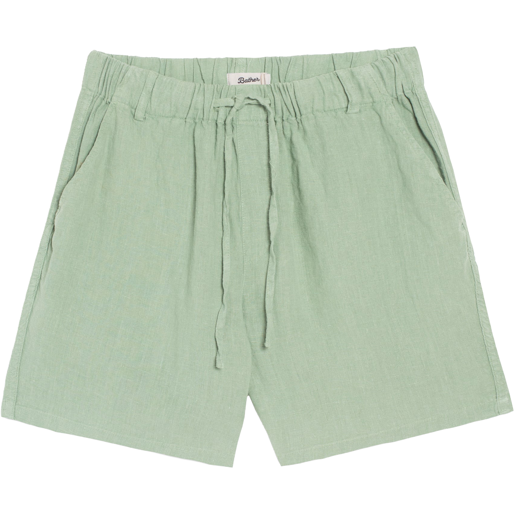 Linen Leisure Short - Sage