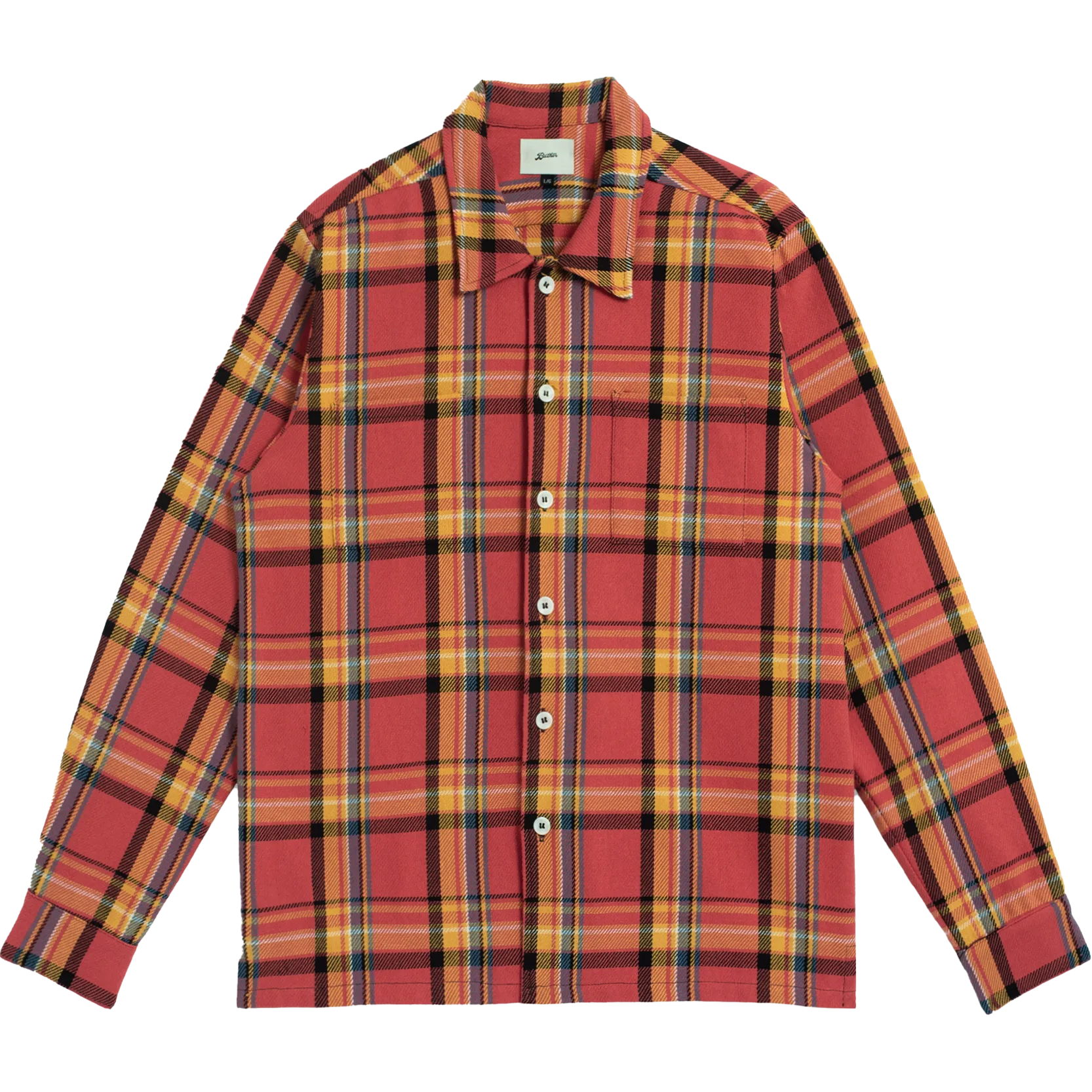 Buoy Plaid Flannel - Red