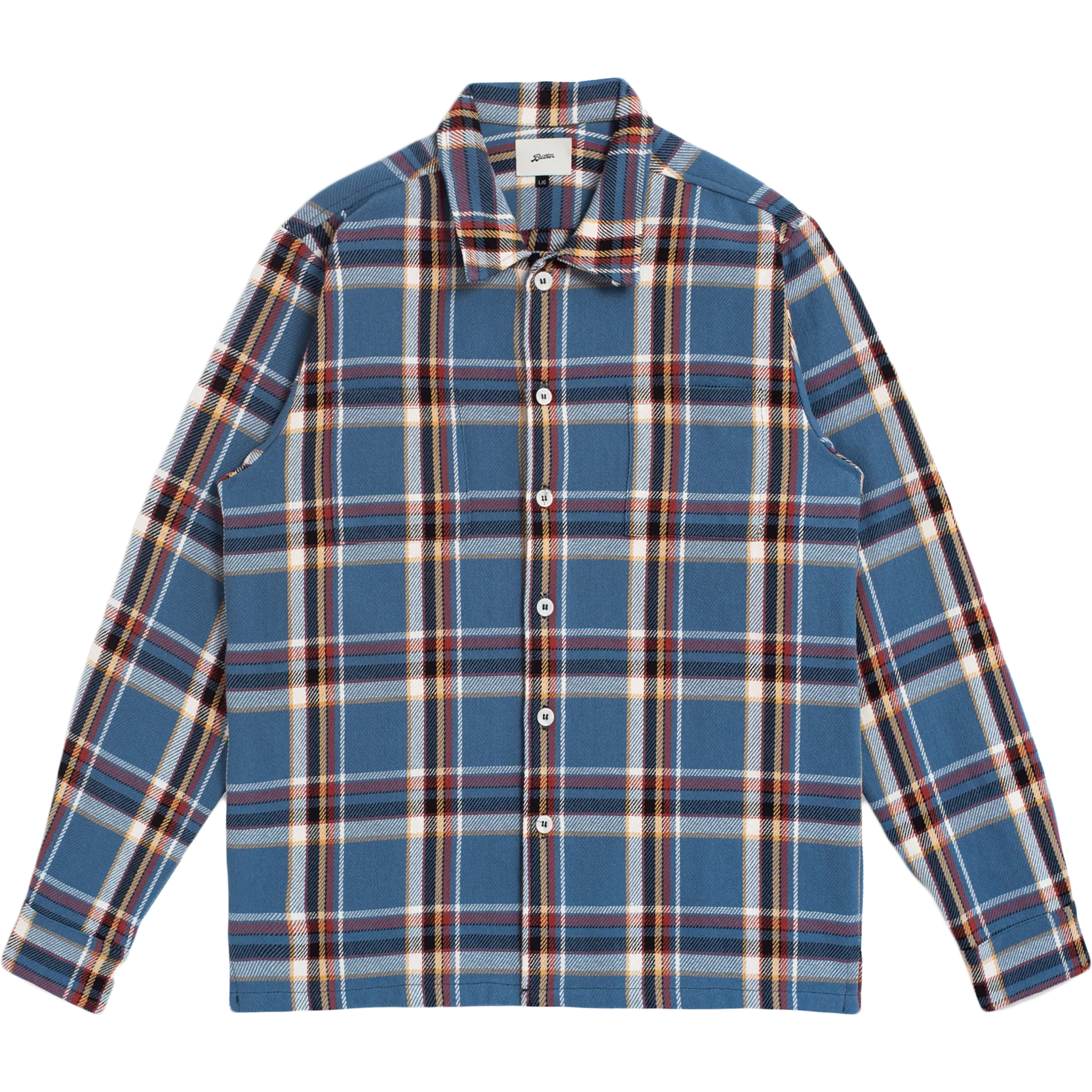 Marlin Plaid Flannel - Blue