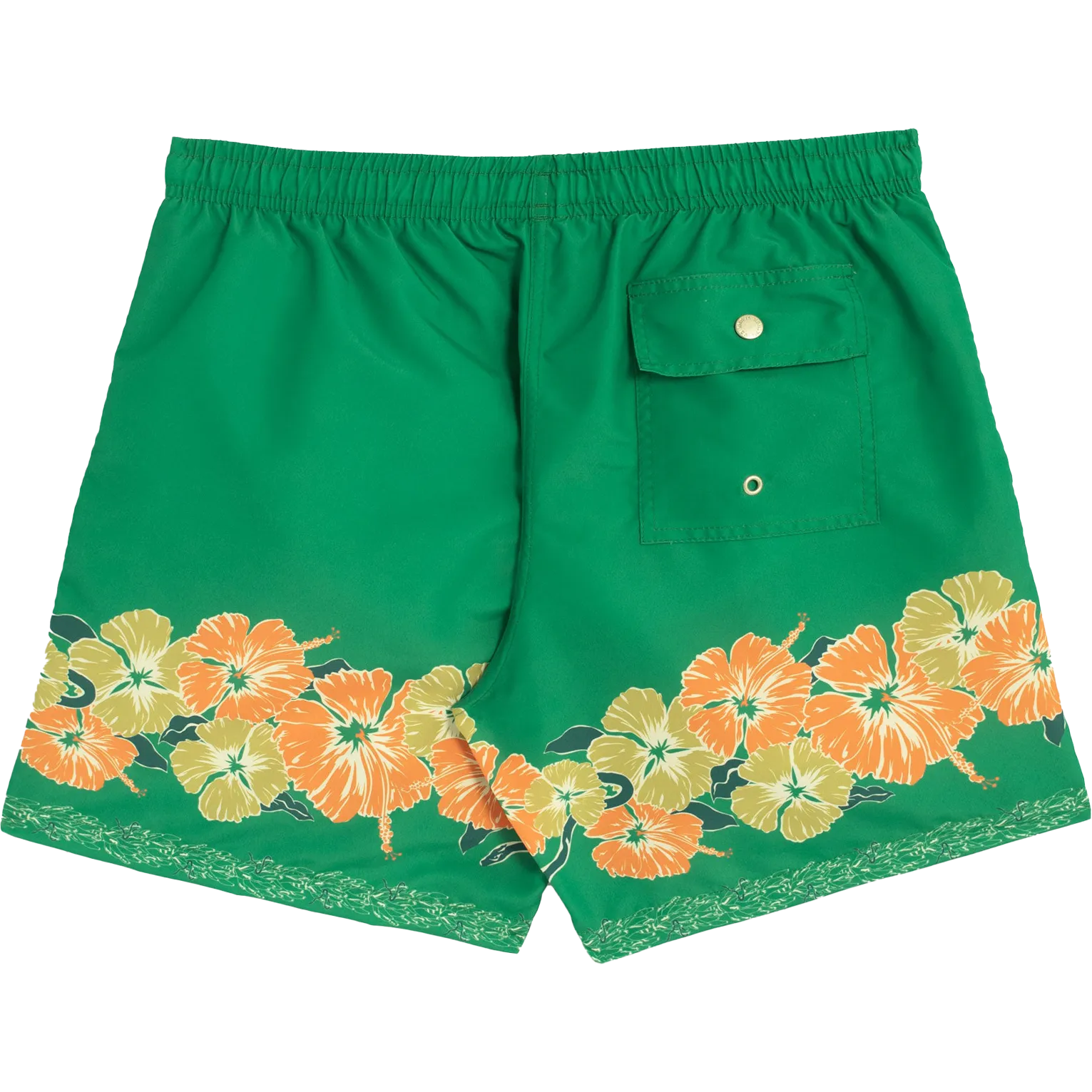 Swim Trunks - Moss Ornate