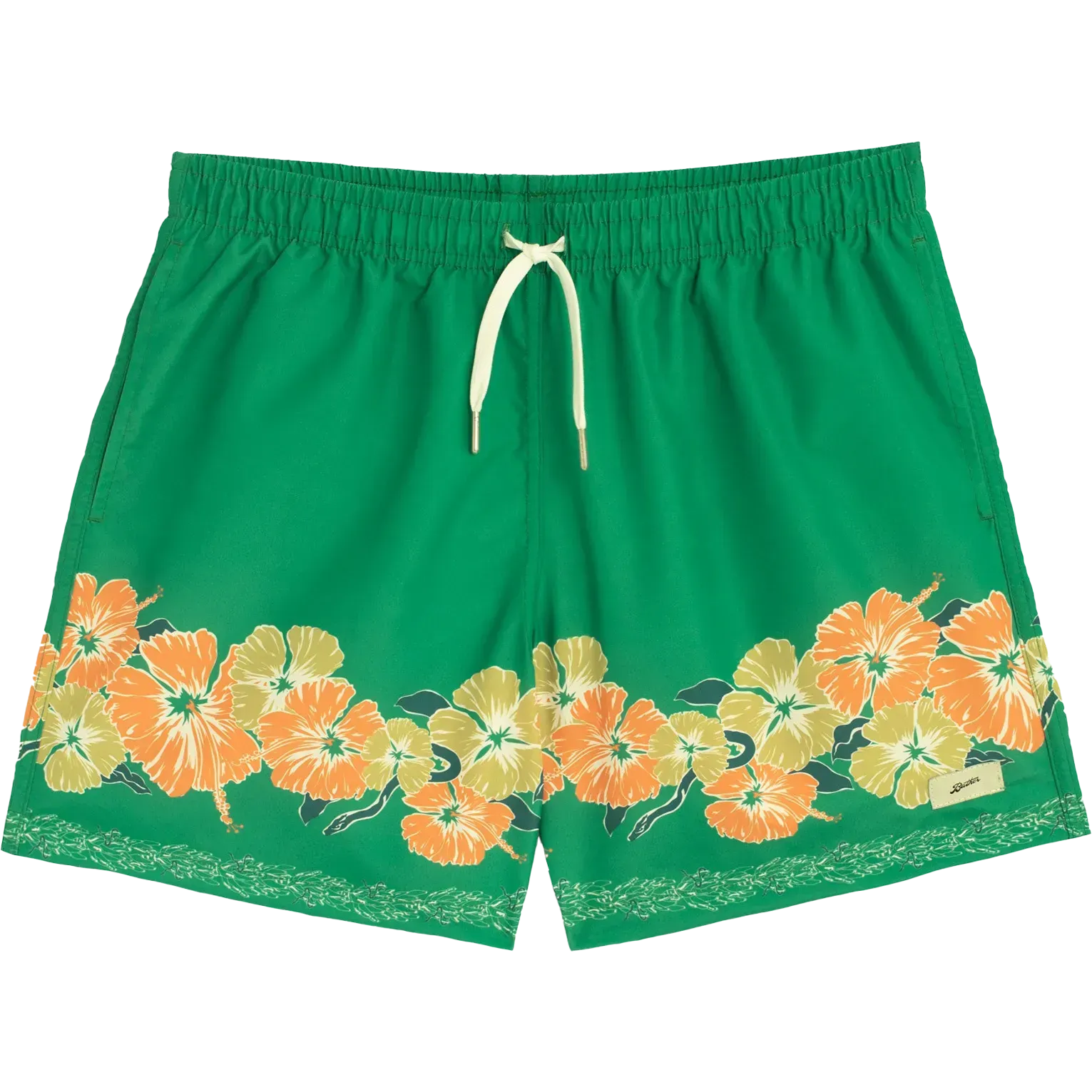 Swim Trunks - Moss Ornate