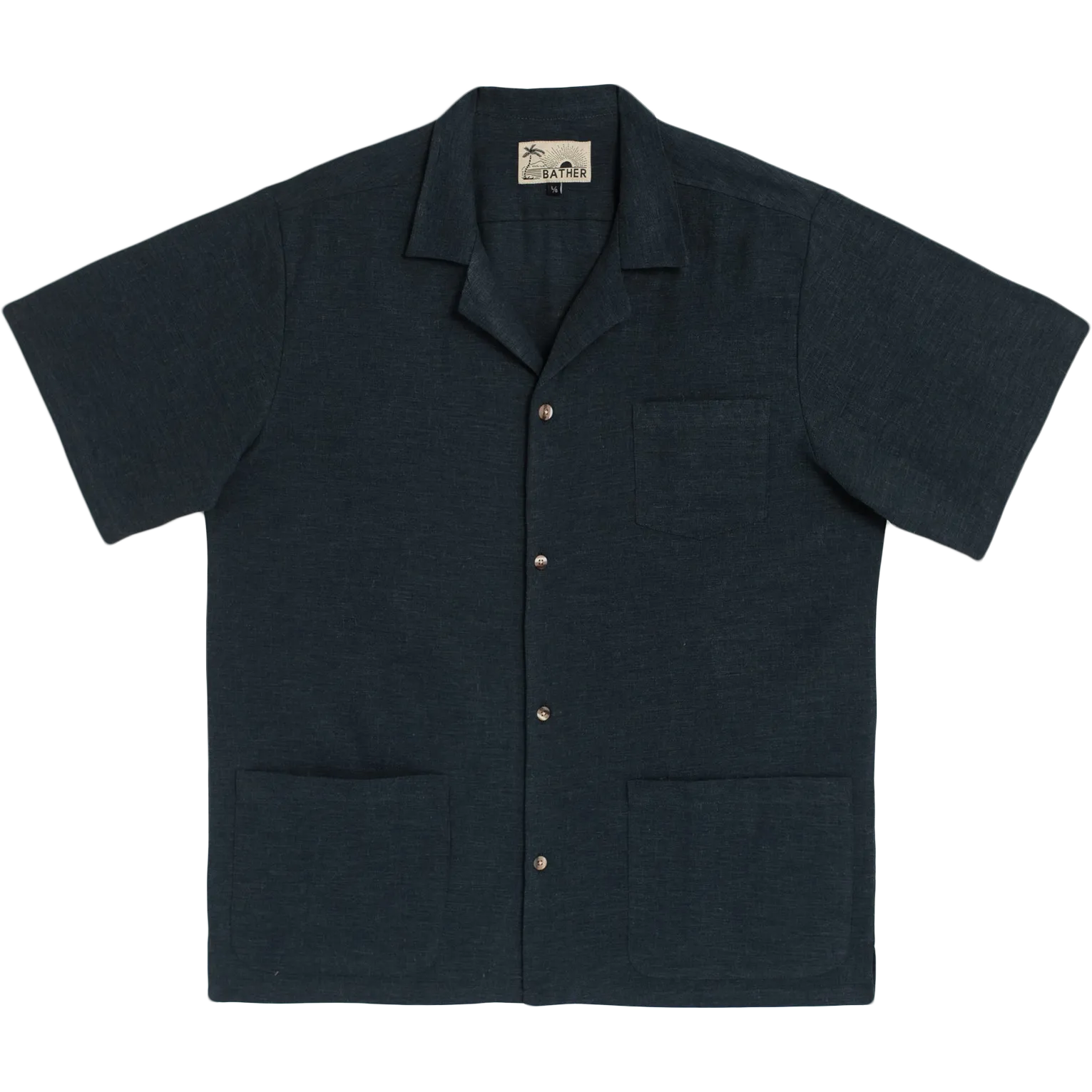 Traveler Shirt - Navy Linen